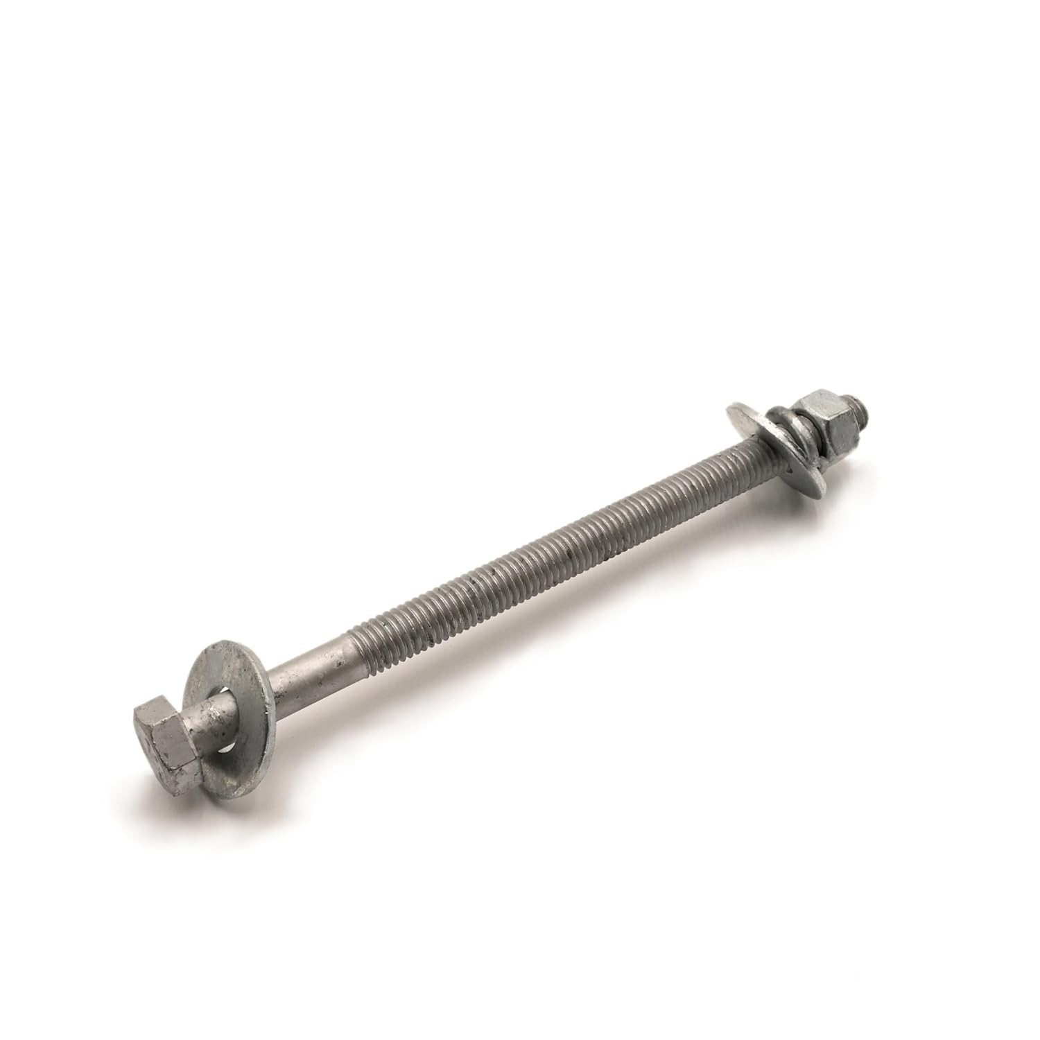 3/4″-10 x 12-1/2″ Hot Dipped Galvanized Hex Bolt Kit (20 Sets)—6″ Thread