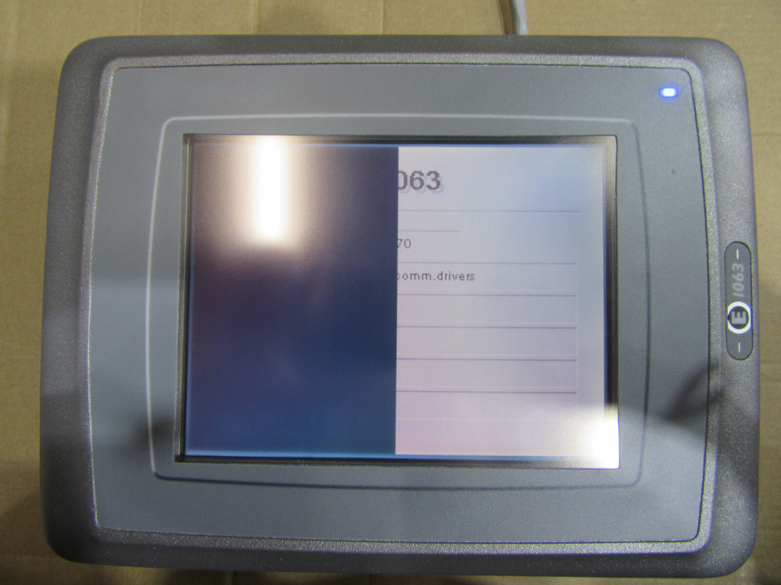 Mitsubishi E1063 – HMI/OIT – partially working – for repair or spare parts
