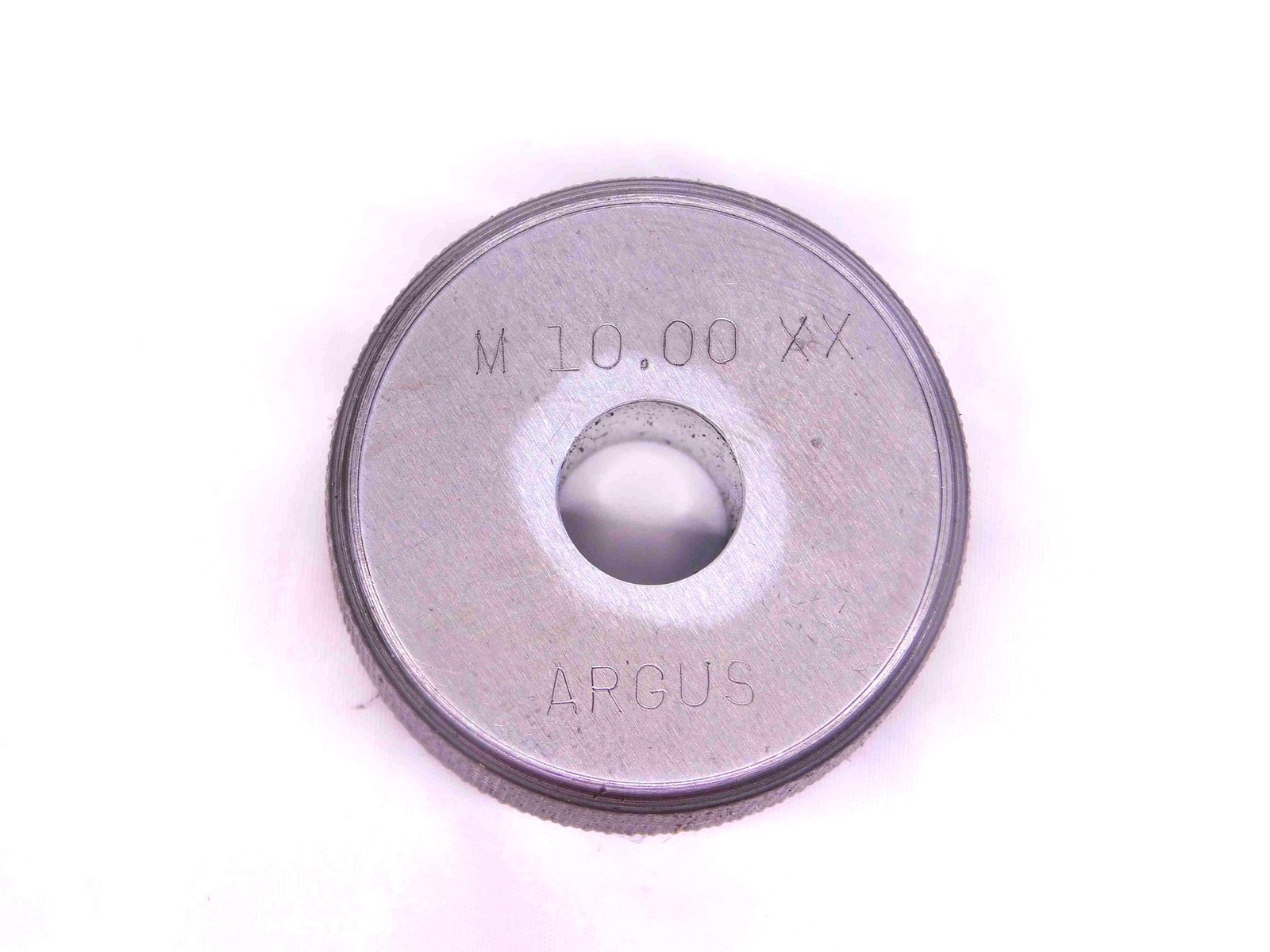 10.000 CL XX MASTER PLAIN BORE RING GAGE ONSIZE 10 mm .3937 10.00 SETTING CHECK