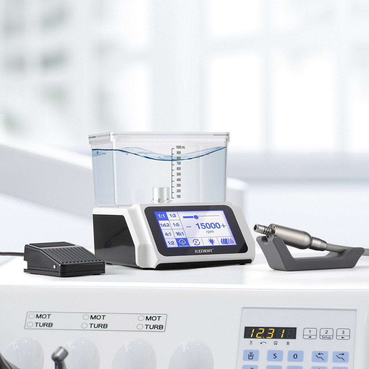 LED Dental Electric Micro Motor Brushless Water System / 1:1/1:5/1:4.2 Handpiece