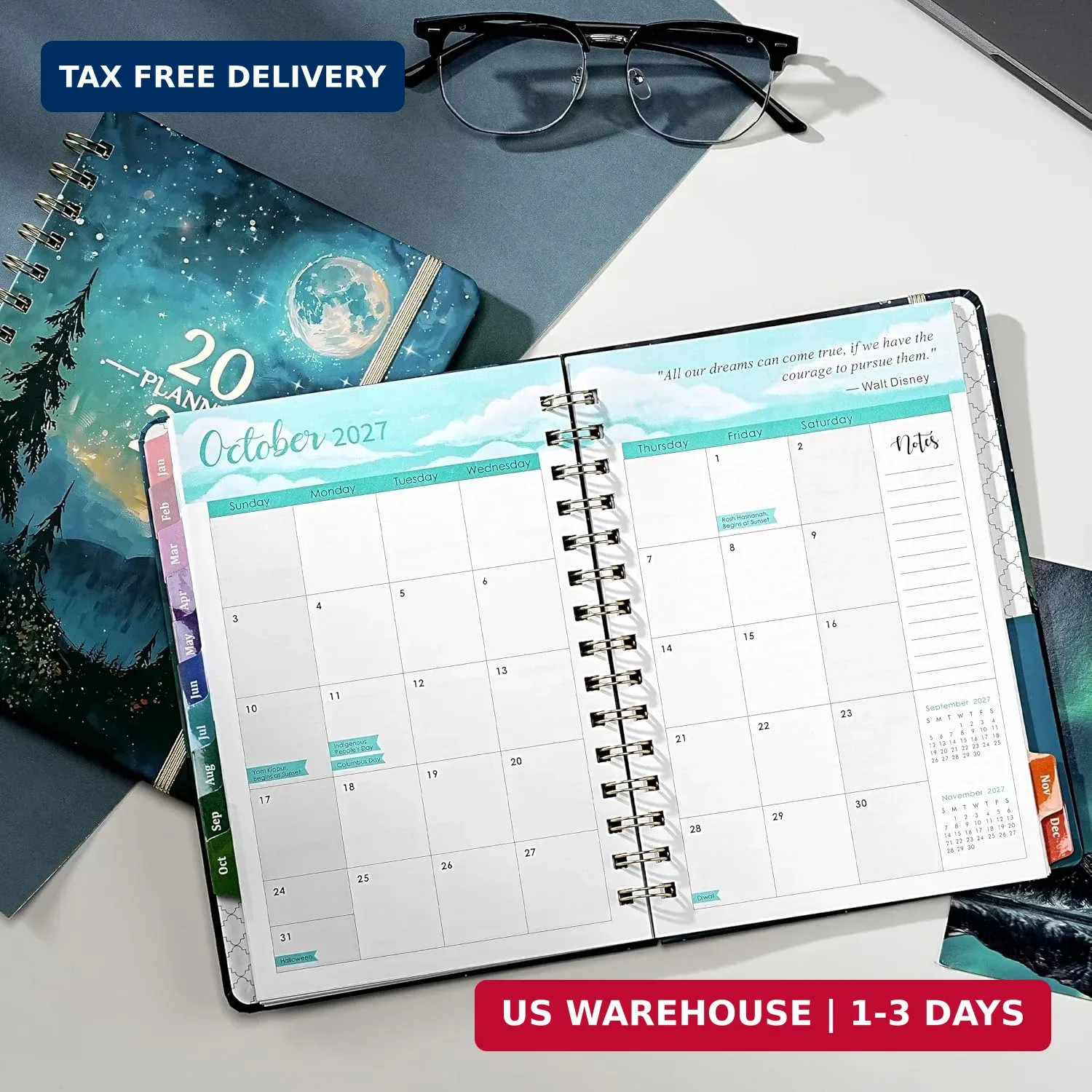 2027 Planner – 2027 Planner Weekly and Monthly, JAN 2027 – DEC 2027, 6.5″ x 8.5″