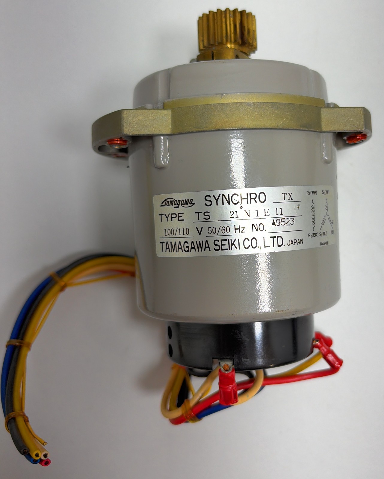 TAMAGAWA SEIKI SYNCHRO MOTOR TYPE: TS 21 N 1 E 11 .NO : A9523