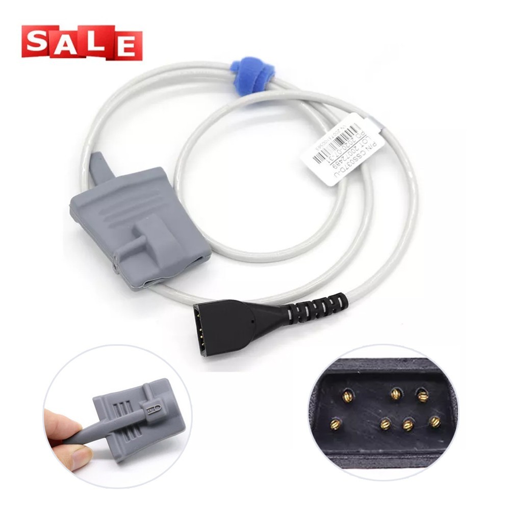 Fits Nonin Adult Finger-tip SpO2 Sensor Probe Reusable 8500 Pulse Oximeter 3ft