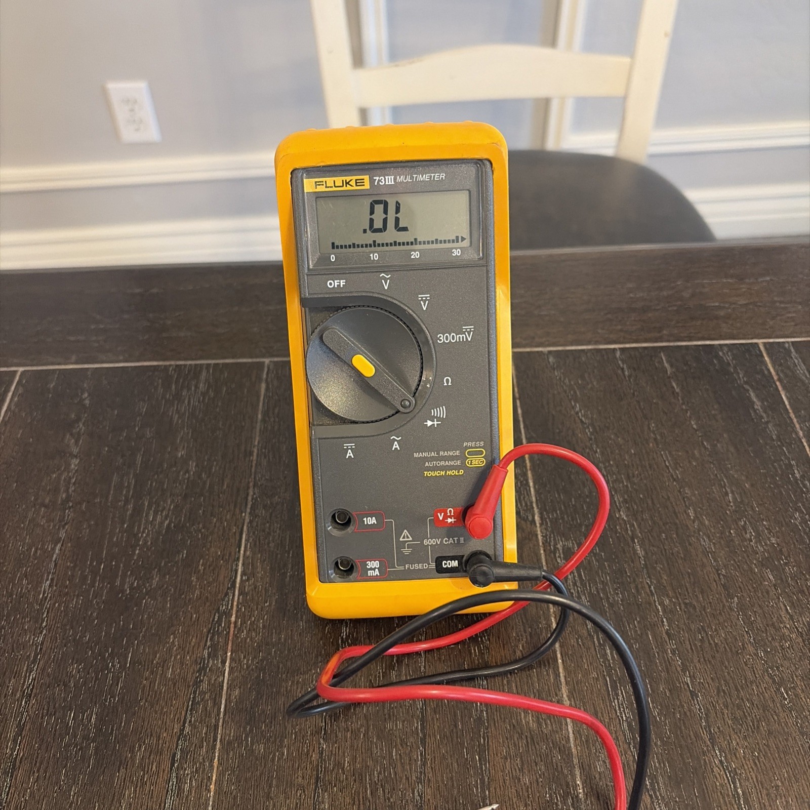 Fluke 73lll Multimeter W/Leads