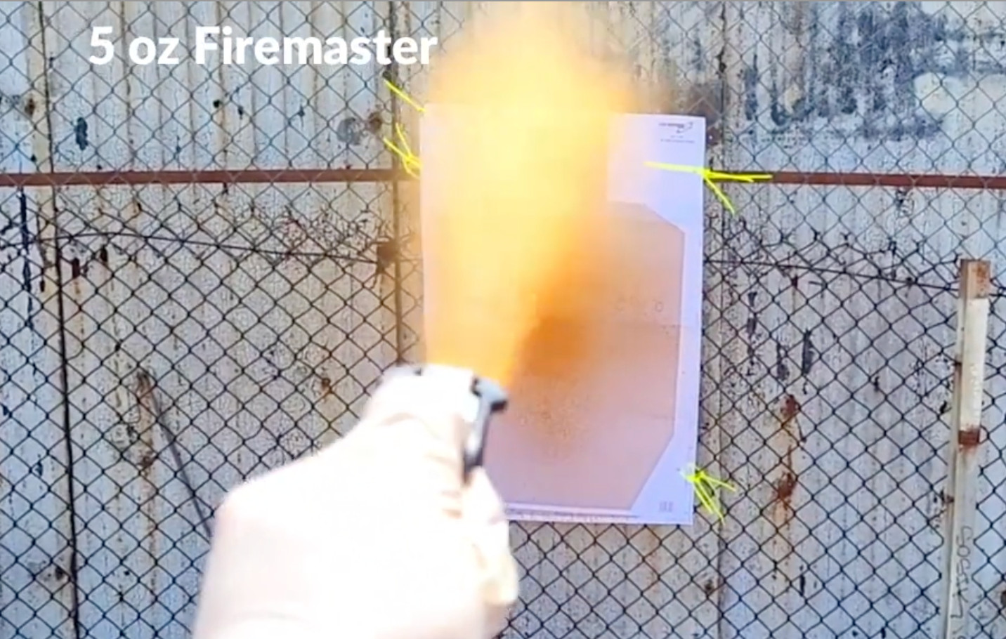 POLICE MAGNUM pepper spray 5oz Fire Master Fog Home Office Security Protection