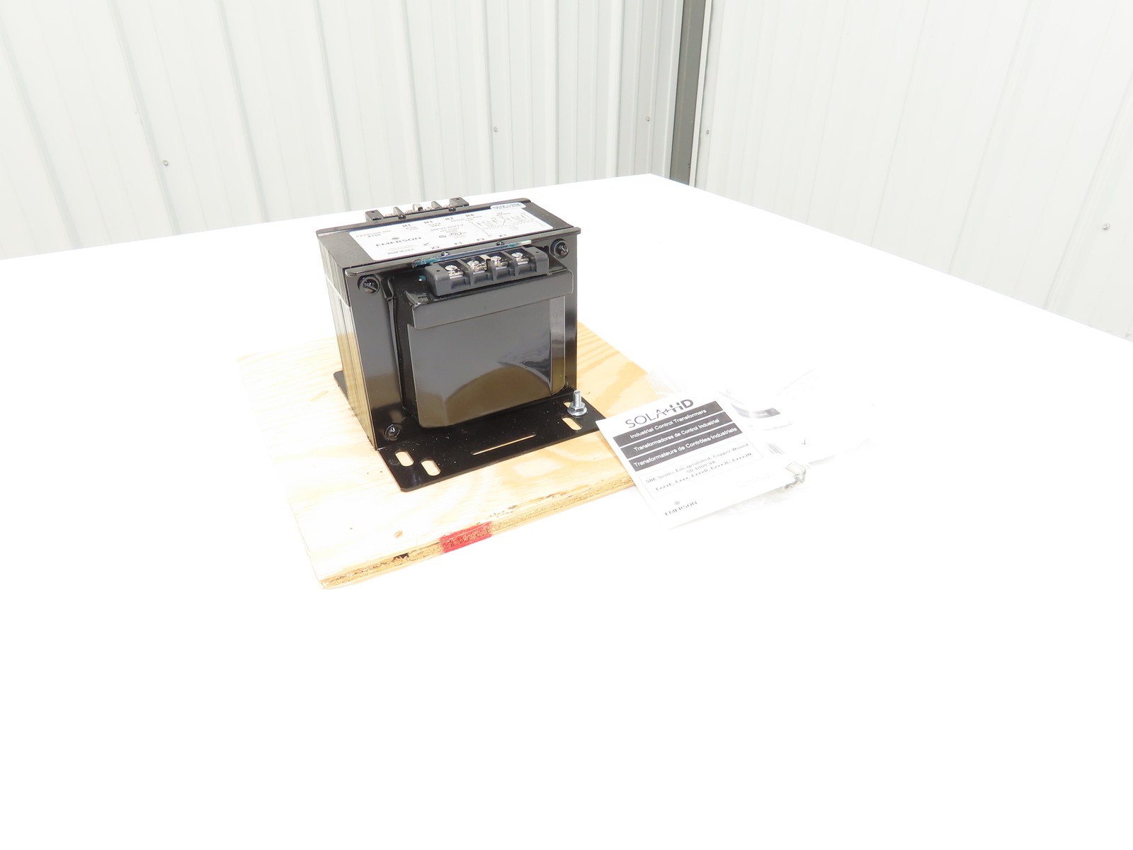 Emerson E750 Control Transformer .75kva Pri 240/480V Sec 120V Type SBE