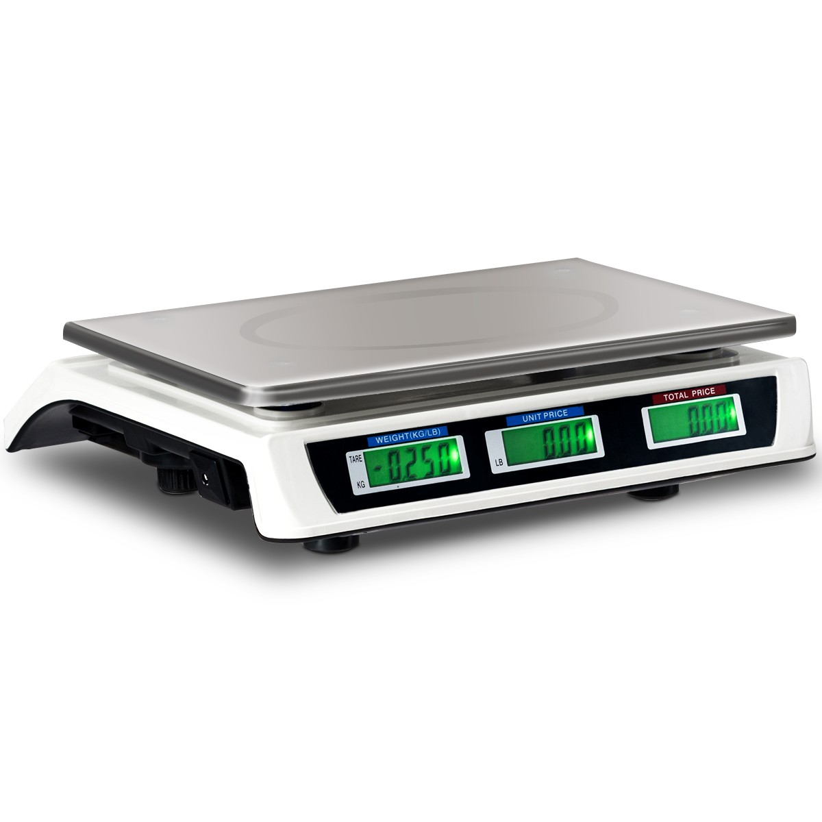 66Lbs Digital Weight Scale Price Computing Retail Count Scale Food Meat Scales