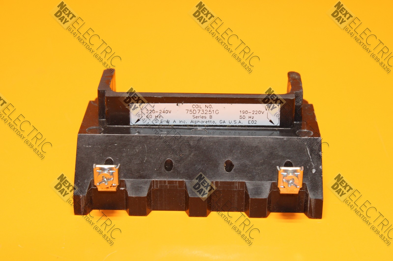 Siemens, 75D73251G, Starter Contactor Relay 220-240v Size 3 1/2 Coil Solenoid