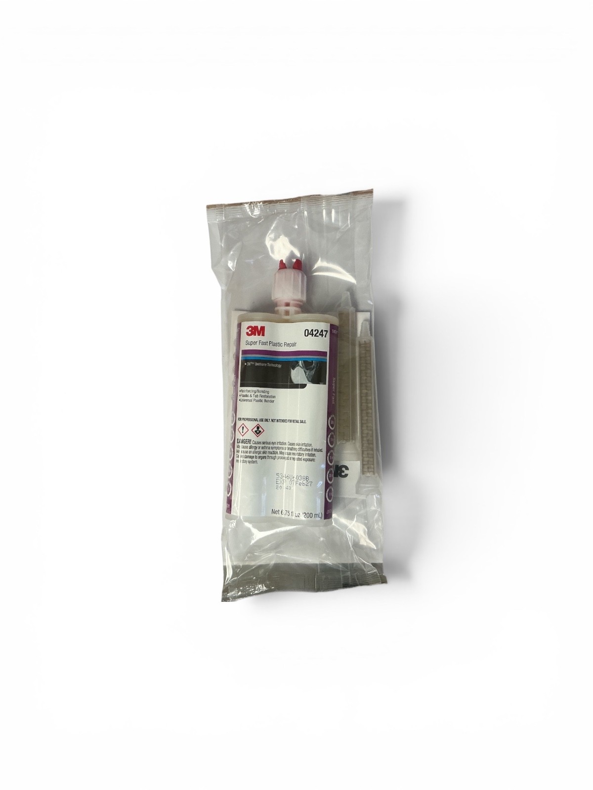 3M Super Fast Plastic Repair Adhesive – 6.75oz (04247)