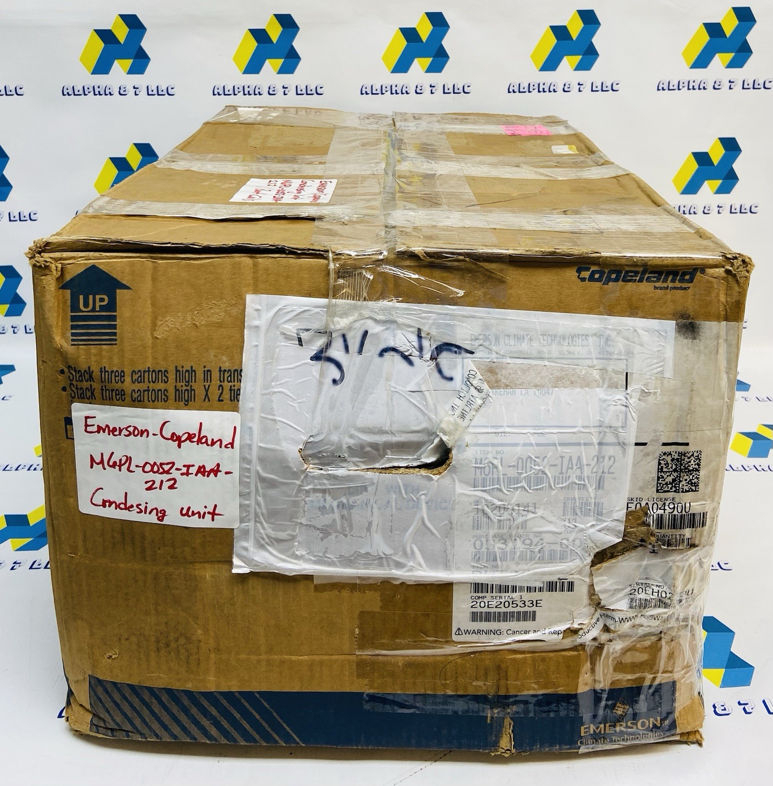 Emerson – Copeland M6PL-0052-IAA-212 Air-Cooled Condensing Unit 
