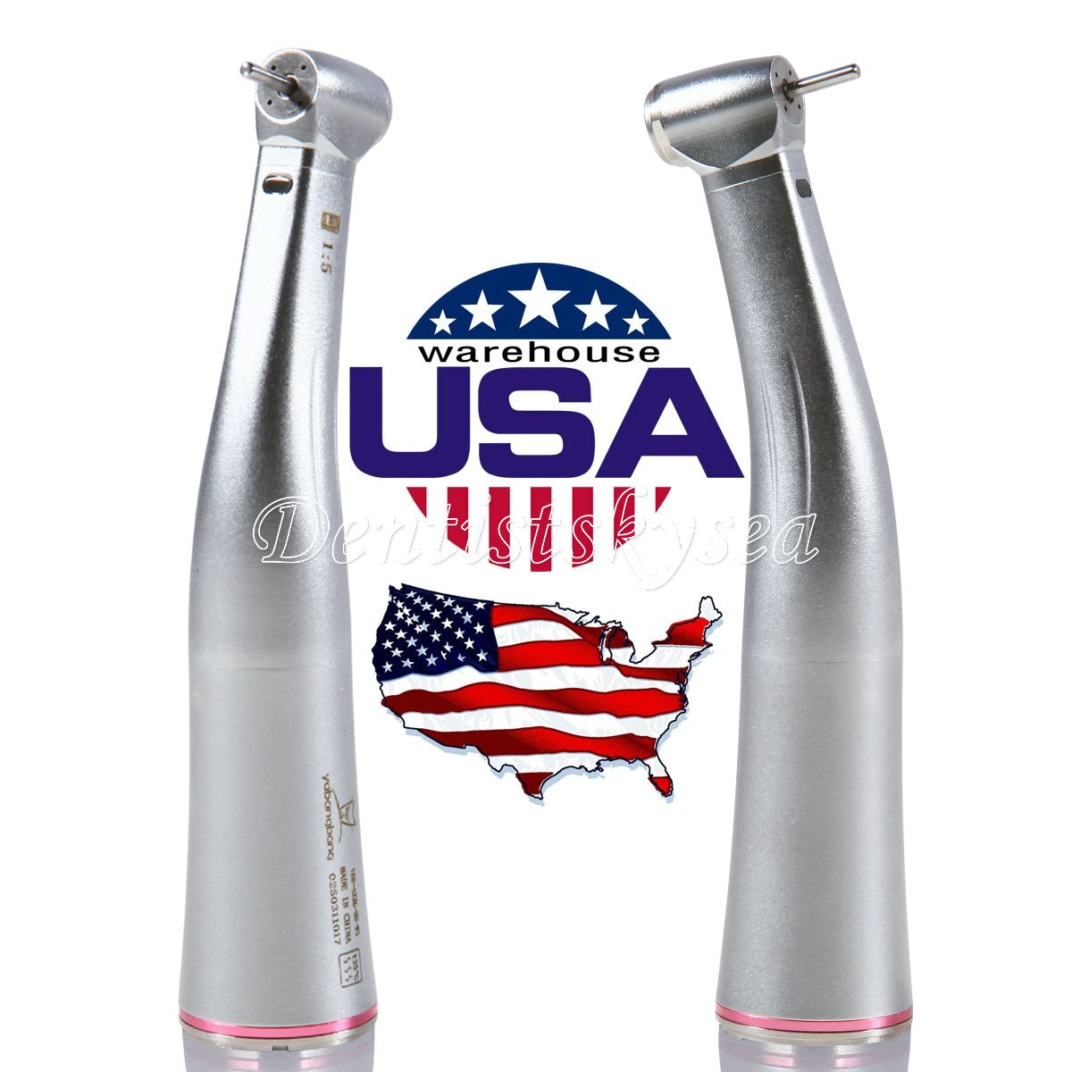 Dental Electric Handpiece 1:5 Contra Angle Fiber Optic High Speed Fit NSK Bien