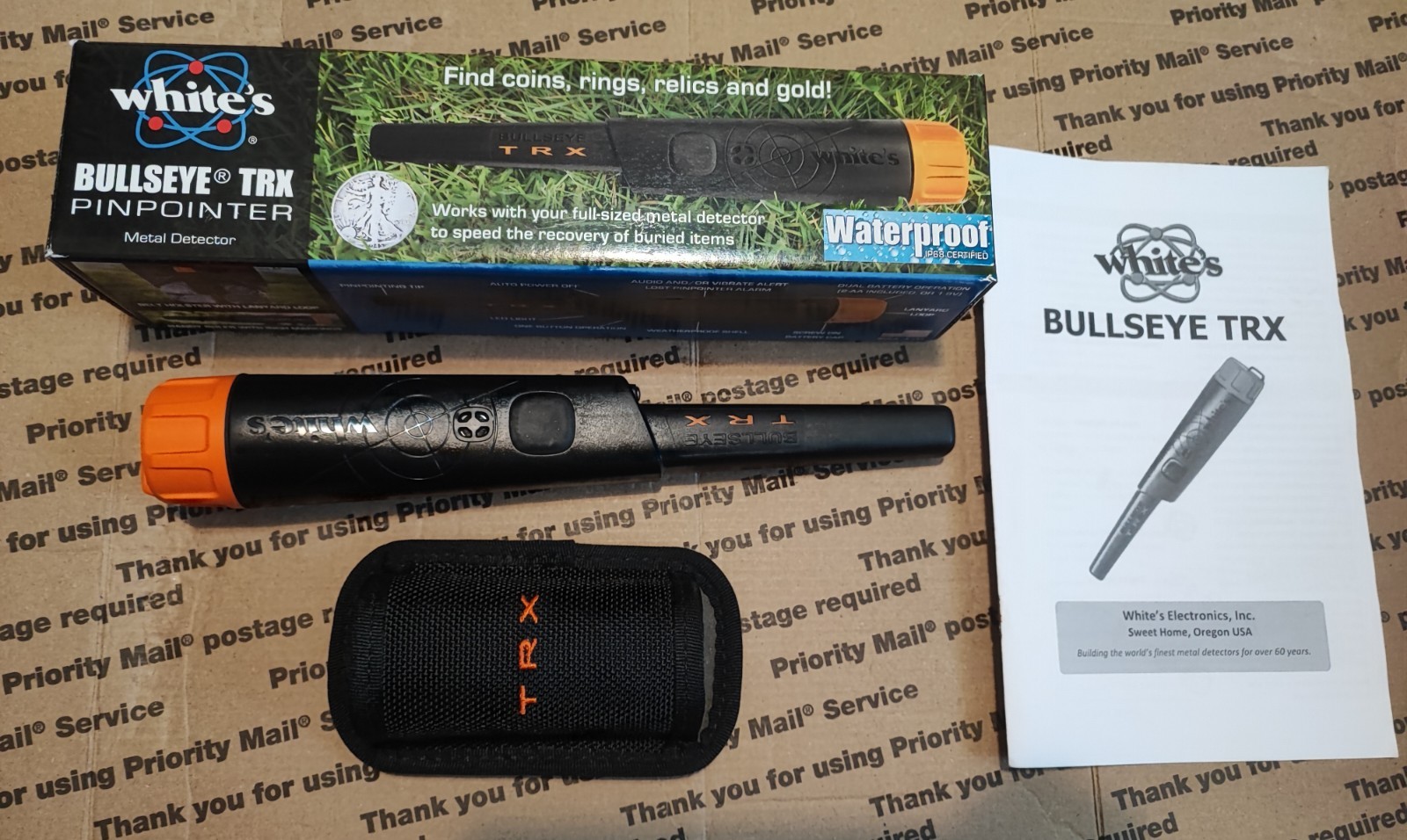 Pinpointer Whites Bullseye TRX