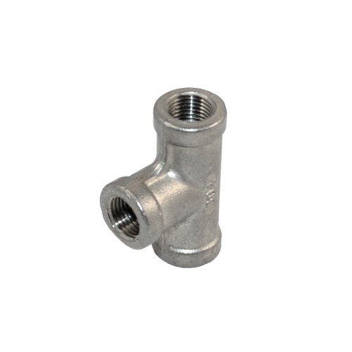 1/8″- 1″ 1/2″ NPT Tee T 3 way Female Thread Pipe Fitting Stainless Steel SS 304