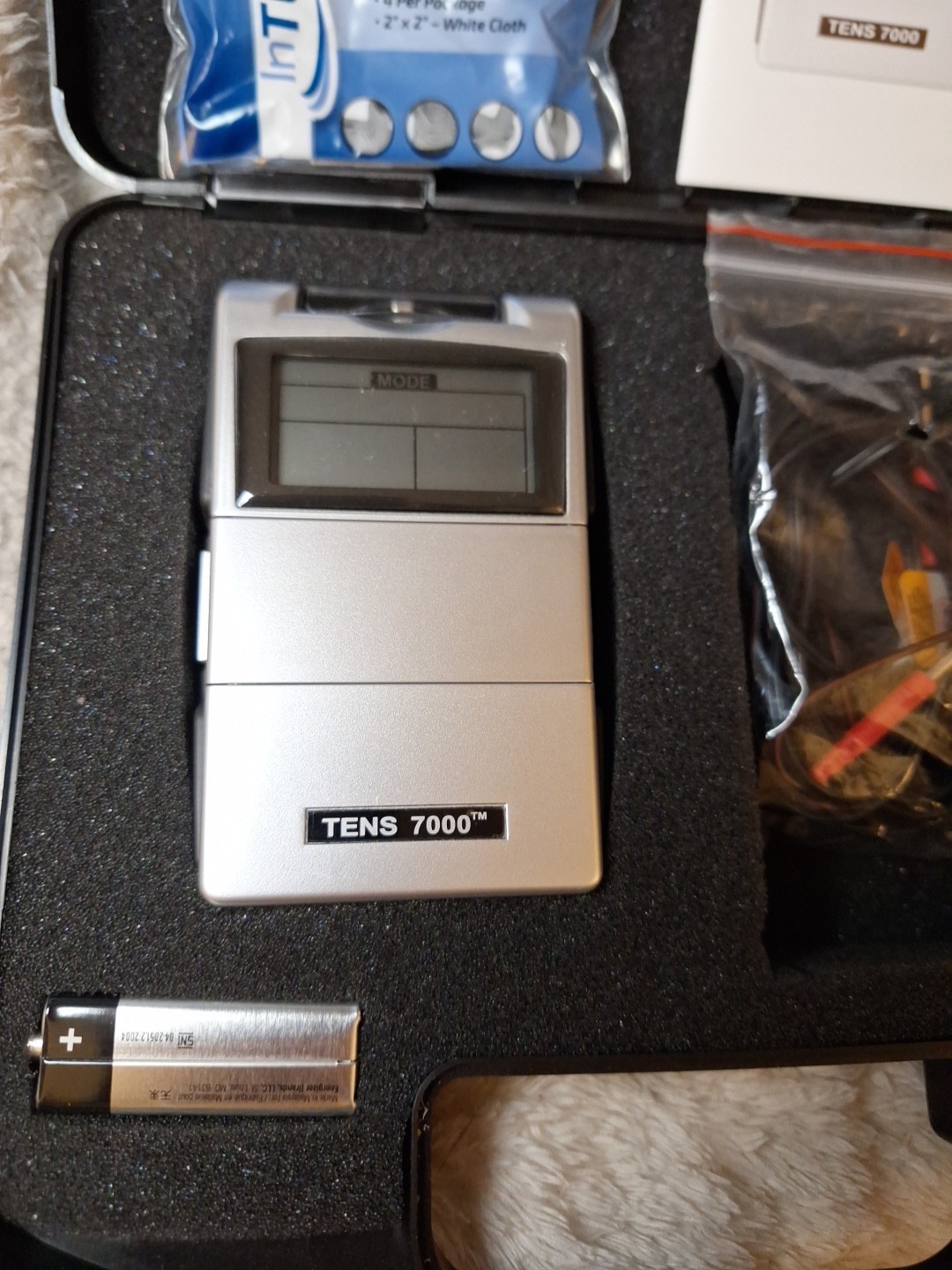 TENS 7000 Digital TENS Unit NEW Complete In Box 2008 FREE SHIPPING