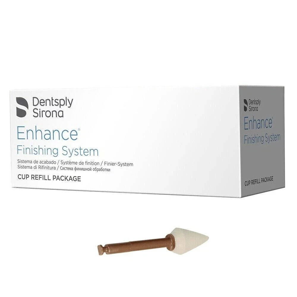 New Dentsply Enhance Finishing Cups Composite Polishing Pack of 30 pcs