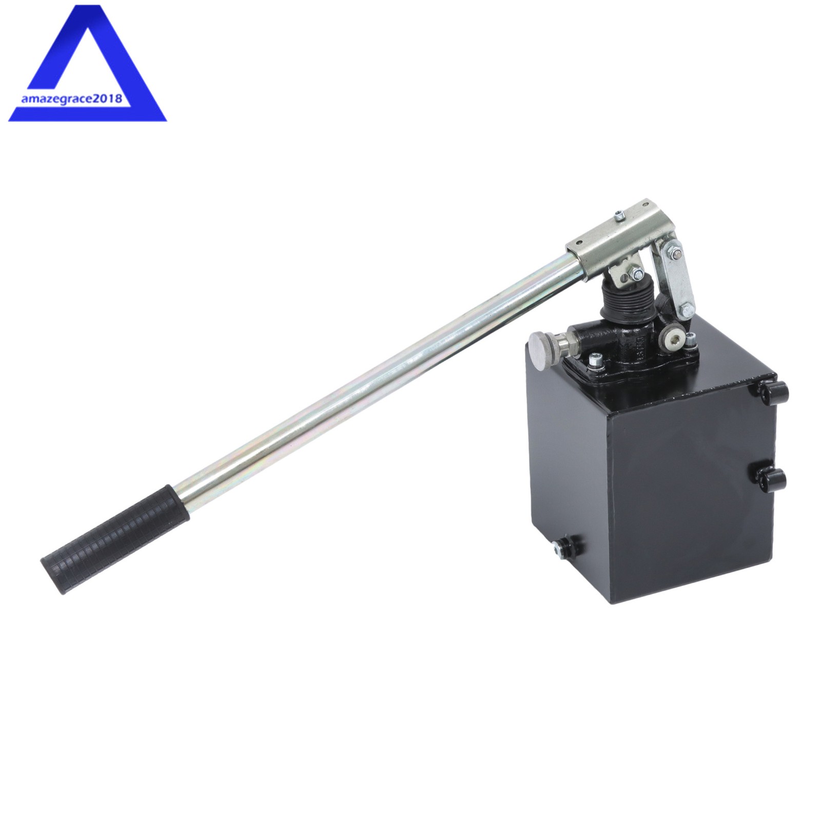 Hydraulic Piston Hand Pump 1.5 Cid 5 Quart With Release Knob For Single-Acting