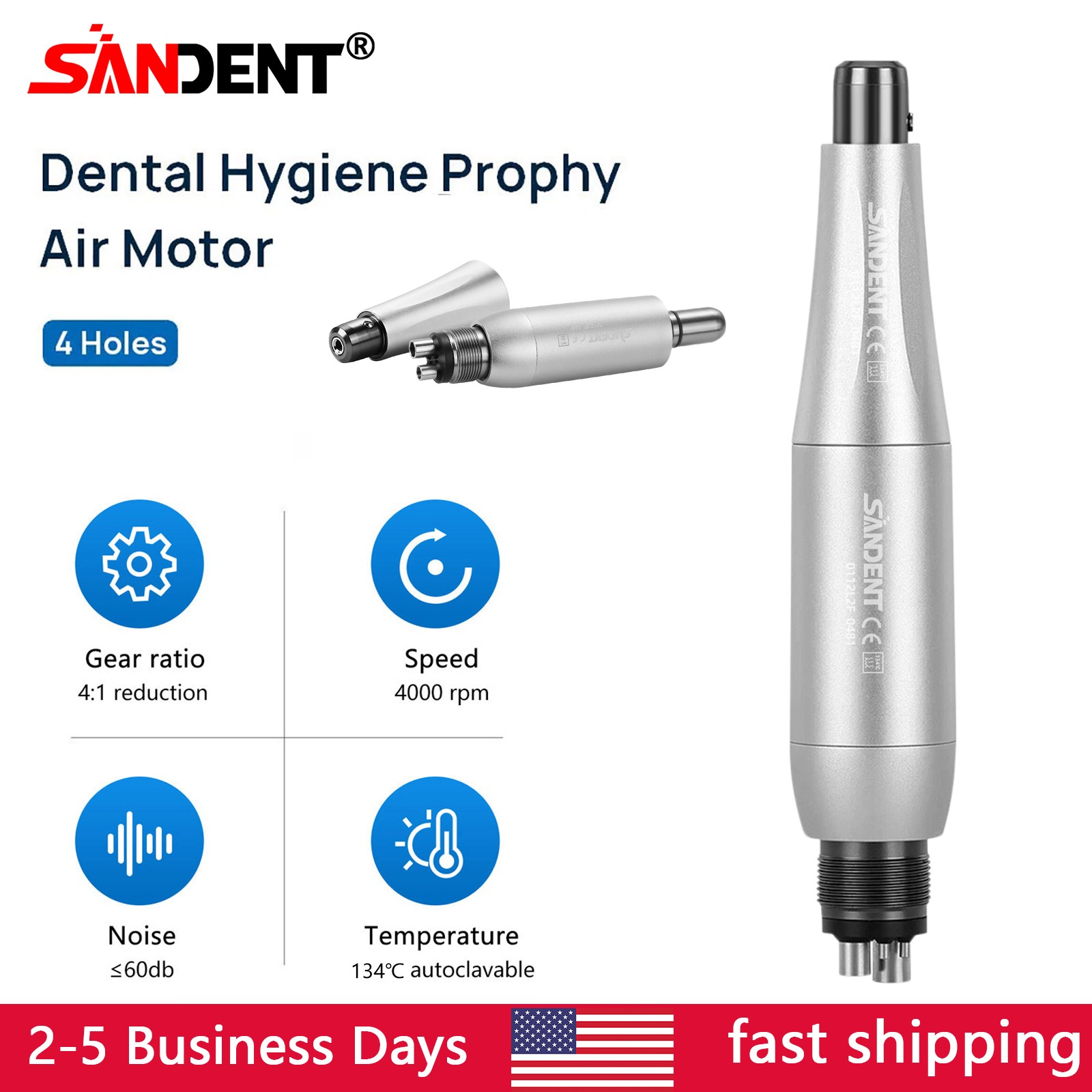 Dental Wireless Cordless LED Cure Curing Light Lamp 1500mw 5W Tool Resin Cure US