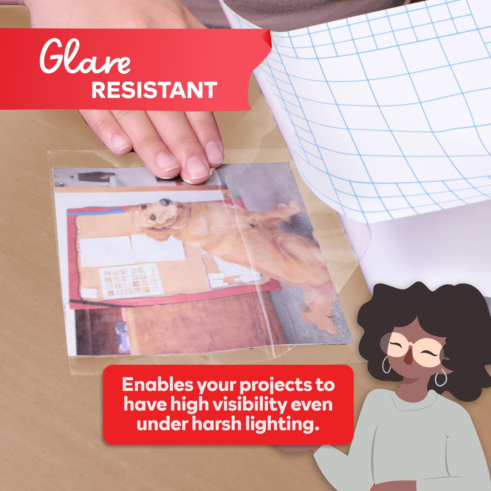 Self-Adhesive Laminating Sheets 6×9 Inches Clear Yellowing Resistant 100 Pack