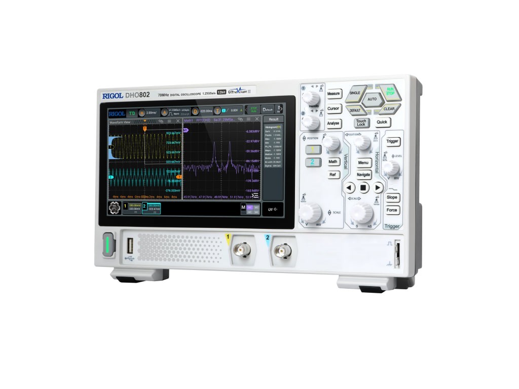 Rigol DHO802 – Digital Oscilloscope (2 Channels / 70MHz)