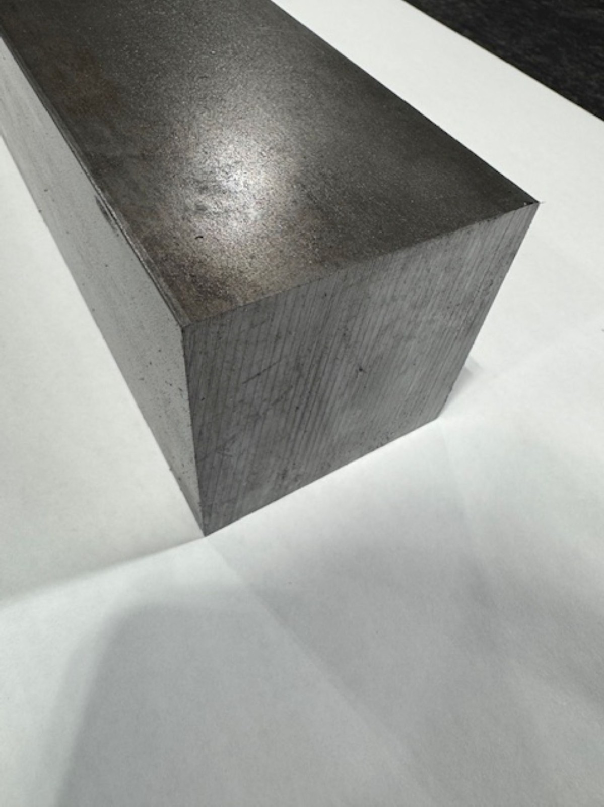 4″ Square Steel Bar x 10″ Length; 1018 Cold Rolled Bar; 4.00″ Square Steel Bar