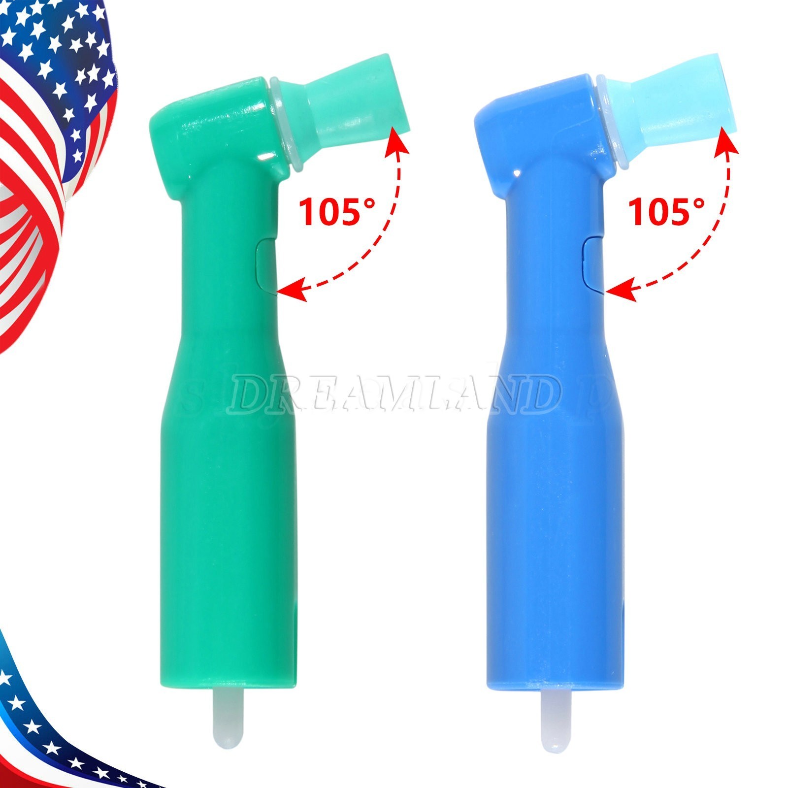 100/500/pk Top Prophy Angles Soft Firm Cups Dental Disposable Prophy Angle US