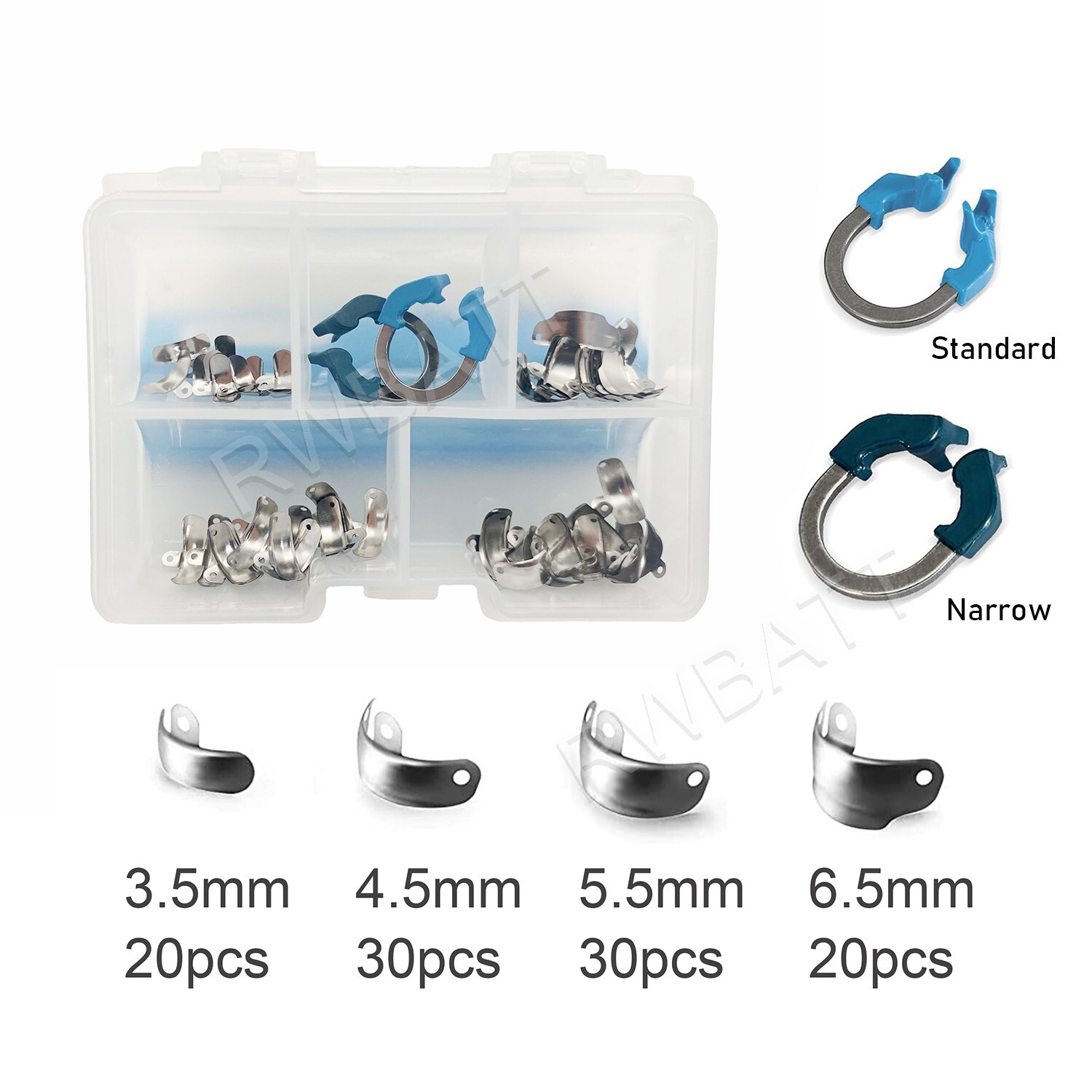 Dental Matrix Bands Ring Sectional Matrice Clamp Pliers Fit Palodent V3 System