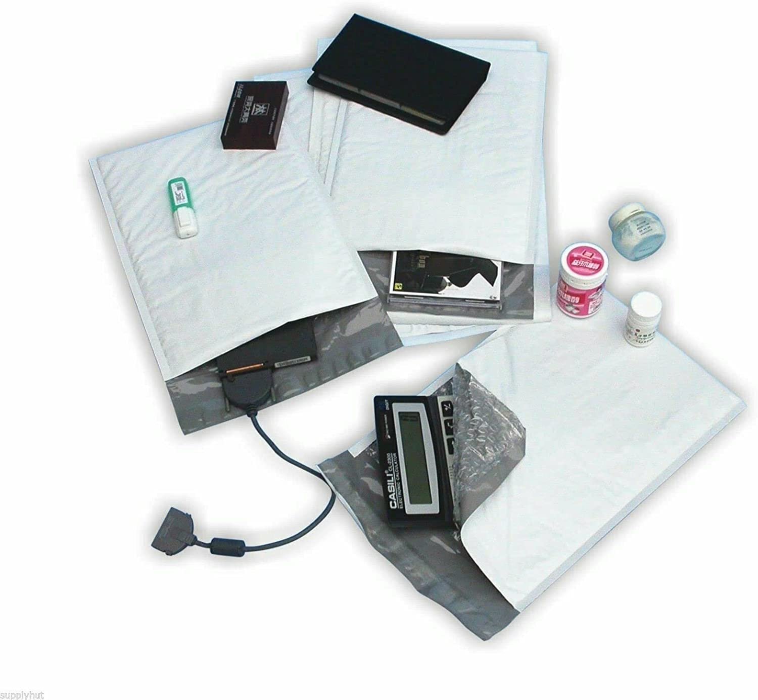 50 #5 10.5×16 Poly Bubble Padded Envelopes Mailers Case 10.5″x16″