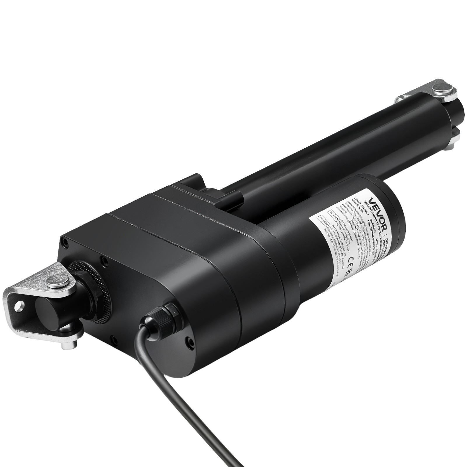 VEVOR 12V Linear Actuator 6-inch Stroke Ultra Heavy-Duty 2023lbs/9000N IP65