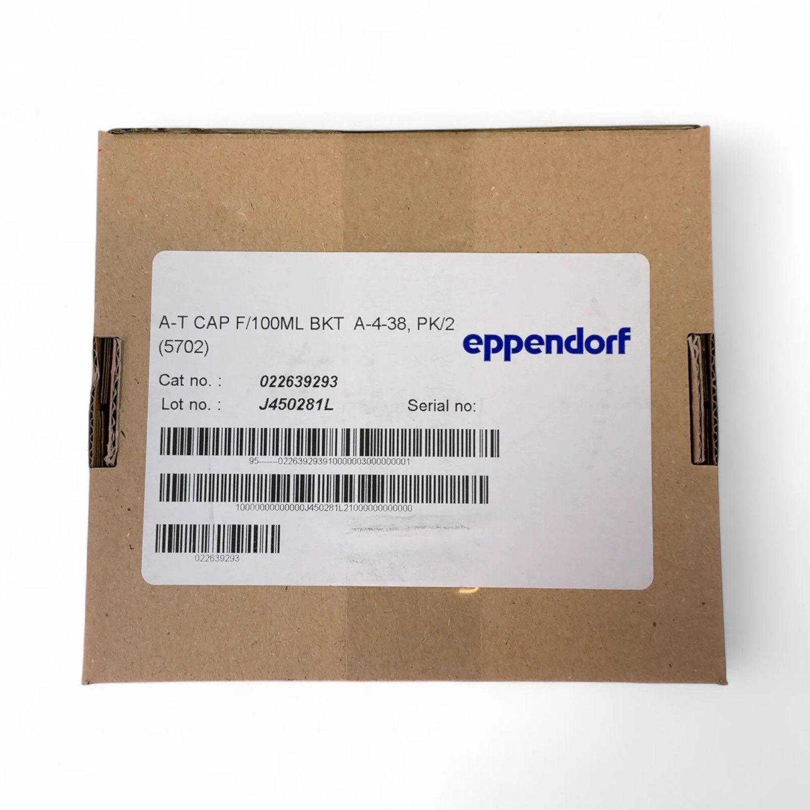 Eppendorf Aerosol Tight Cap for 100mL A-4-38 Bucket 2pk 5702721000 022639293 …