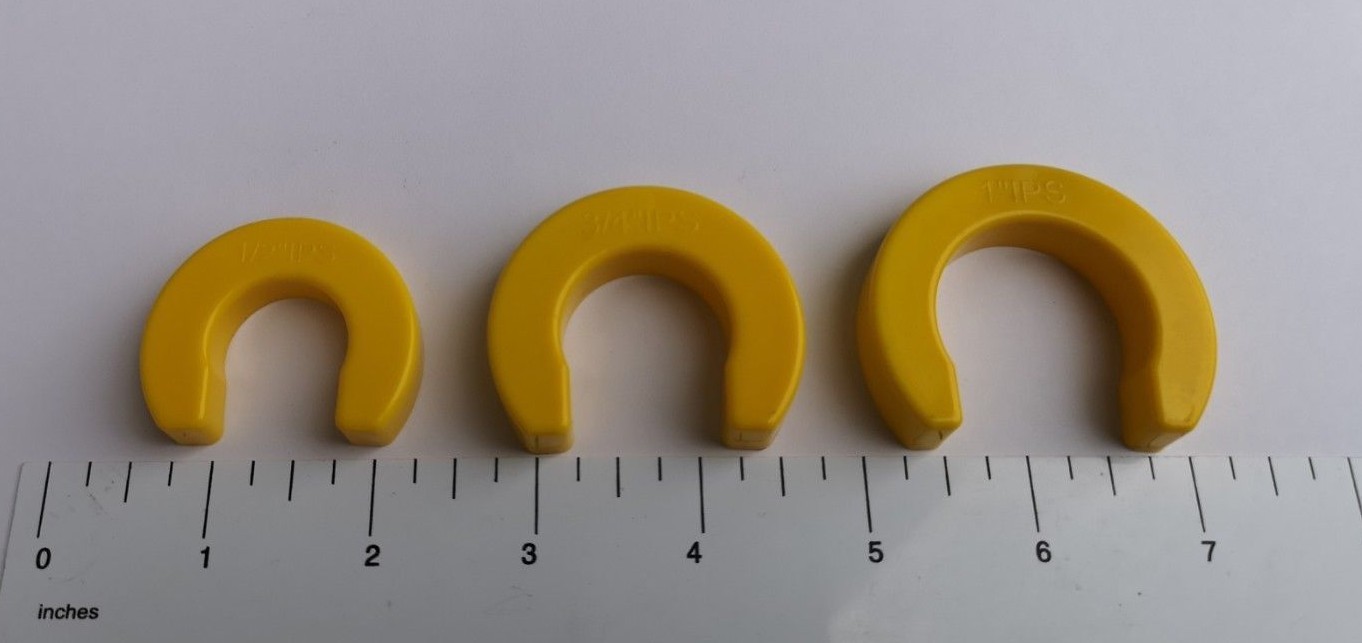 3 PCS 1/2, 3/4, 1″ PVC IPS DISCONNECT CLIP FOR SHARKBITE, PUSH FIT REMOVING TOOL