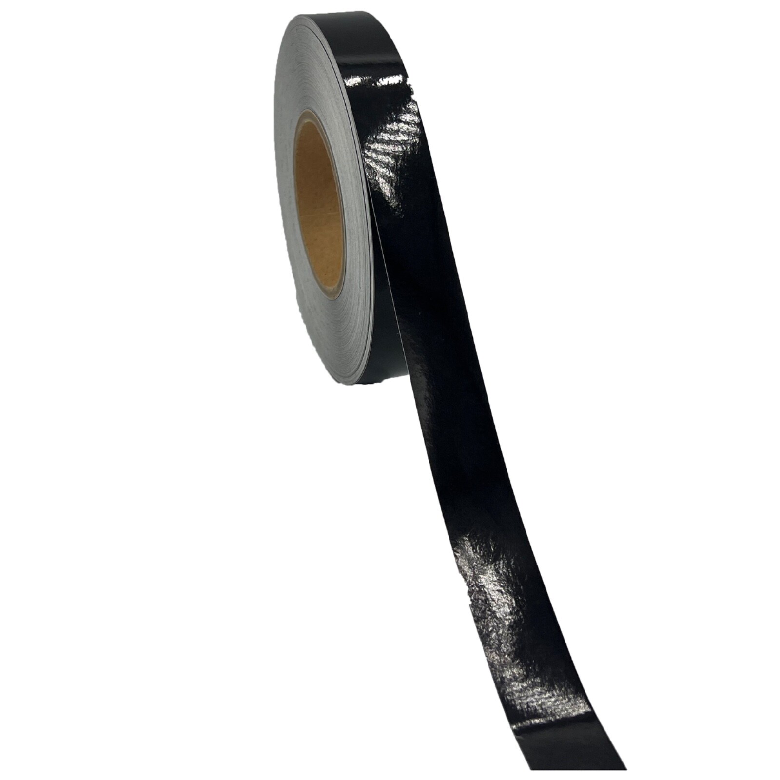 1″ Black Reflective Tape 3M 680 Type 1 Engineer Grade Reflects White Scotchlite