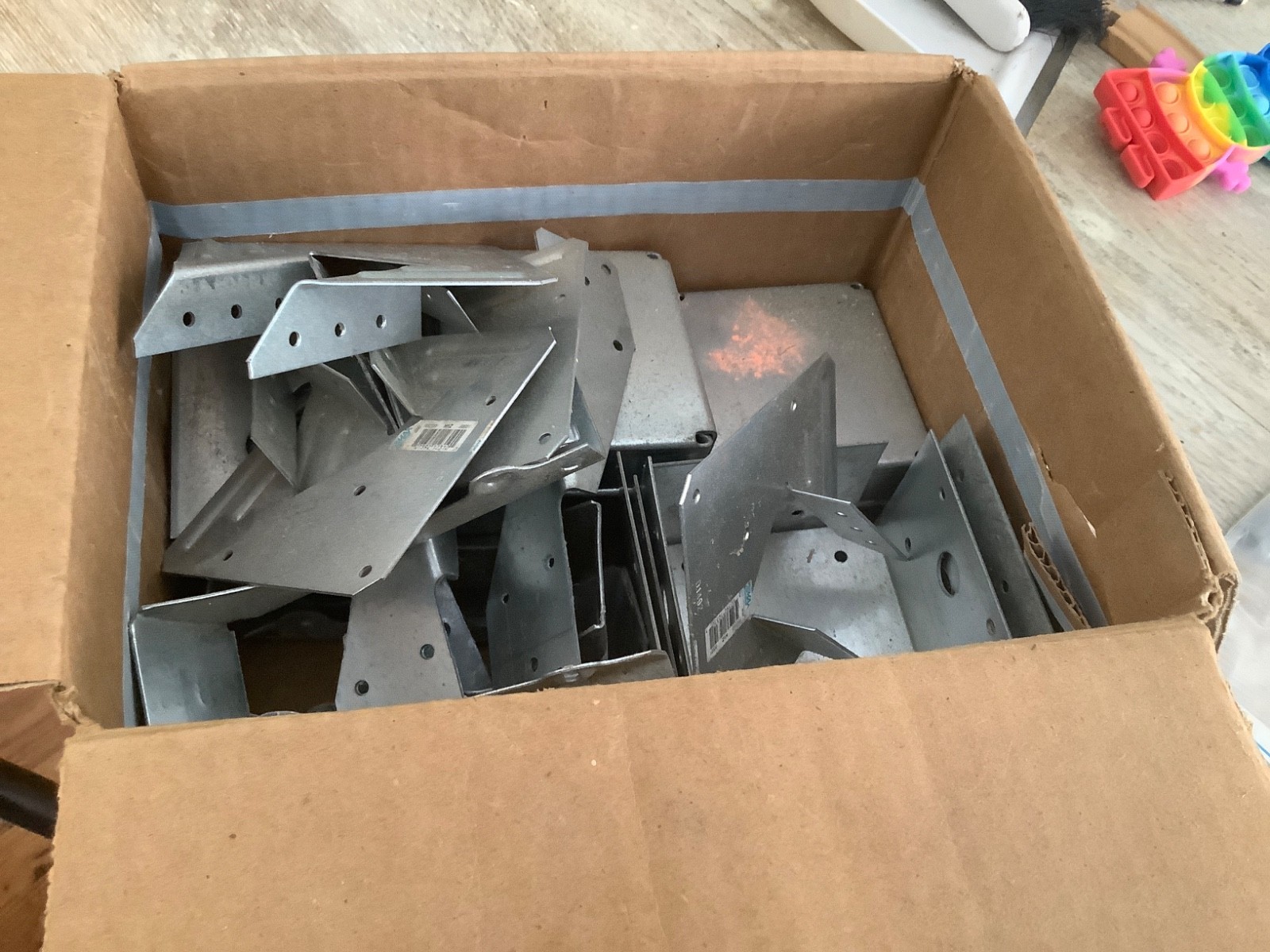 Assorted Simpson Strong-Tie & Structural Framing Brackets – Large Lot