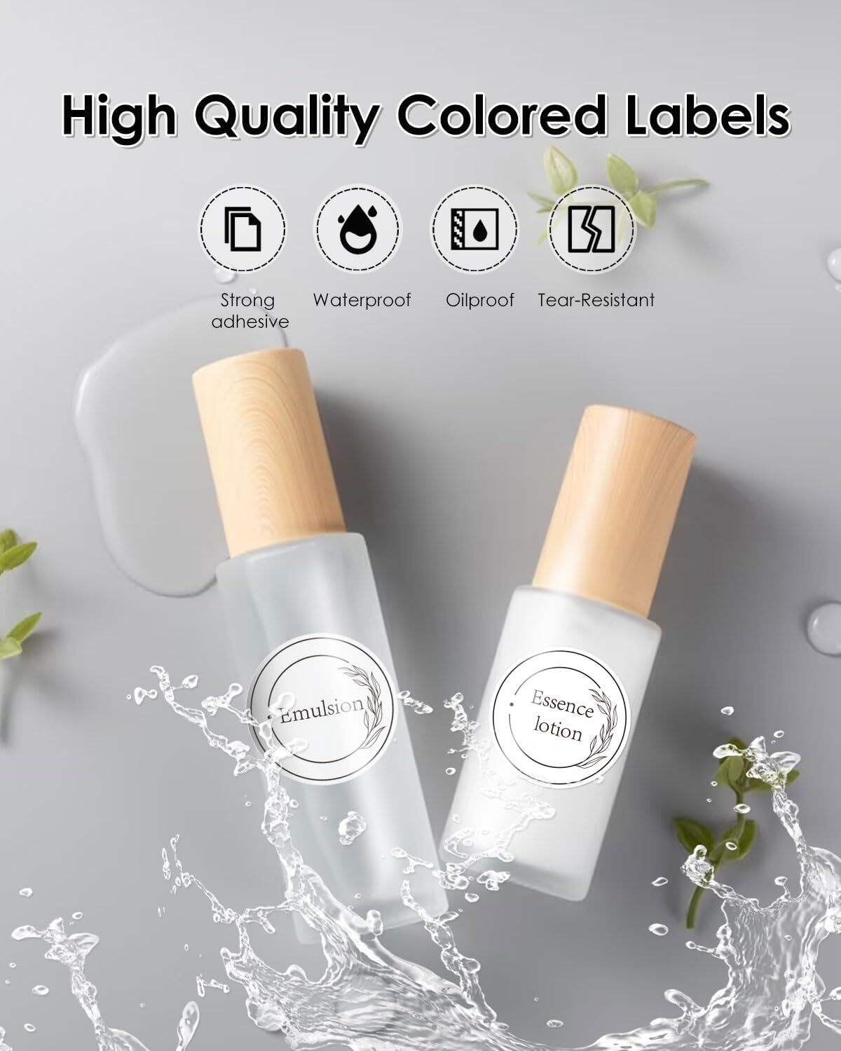 3″ Round Direct Thermal Labels Circle Sticker 750 Labels/Roll Self-Adhesive