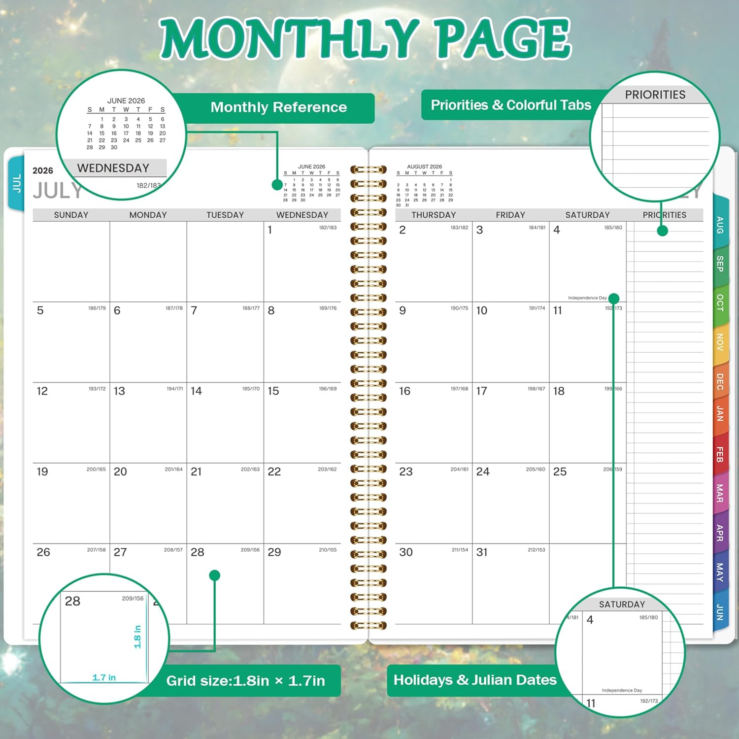 2026-2027 Appointment Book/Planner – Appointment Book 2026-2027, Jul.2026 – Jun.