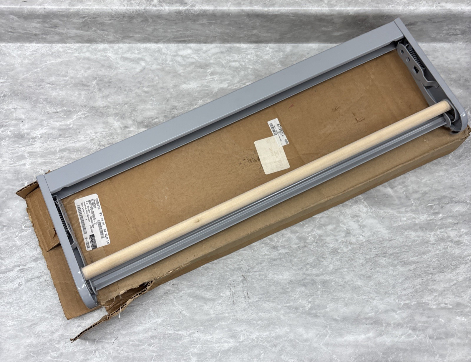 MSC 24» Wall Mounted or Table Top Kraft Paper Roll Holder Office Kitchen