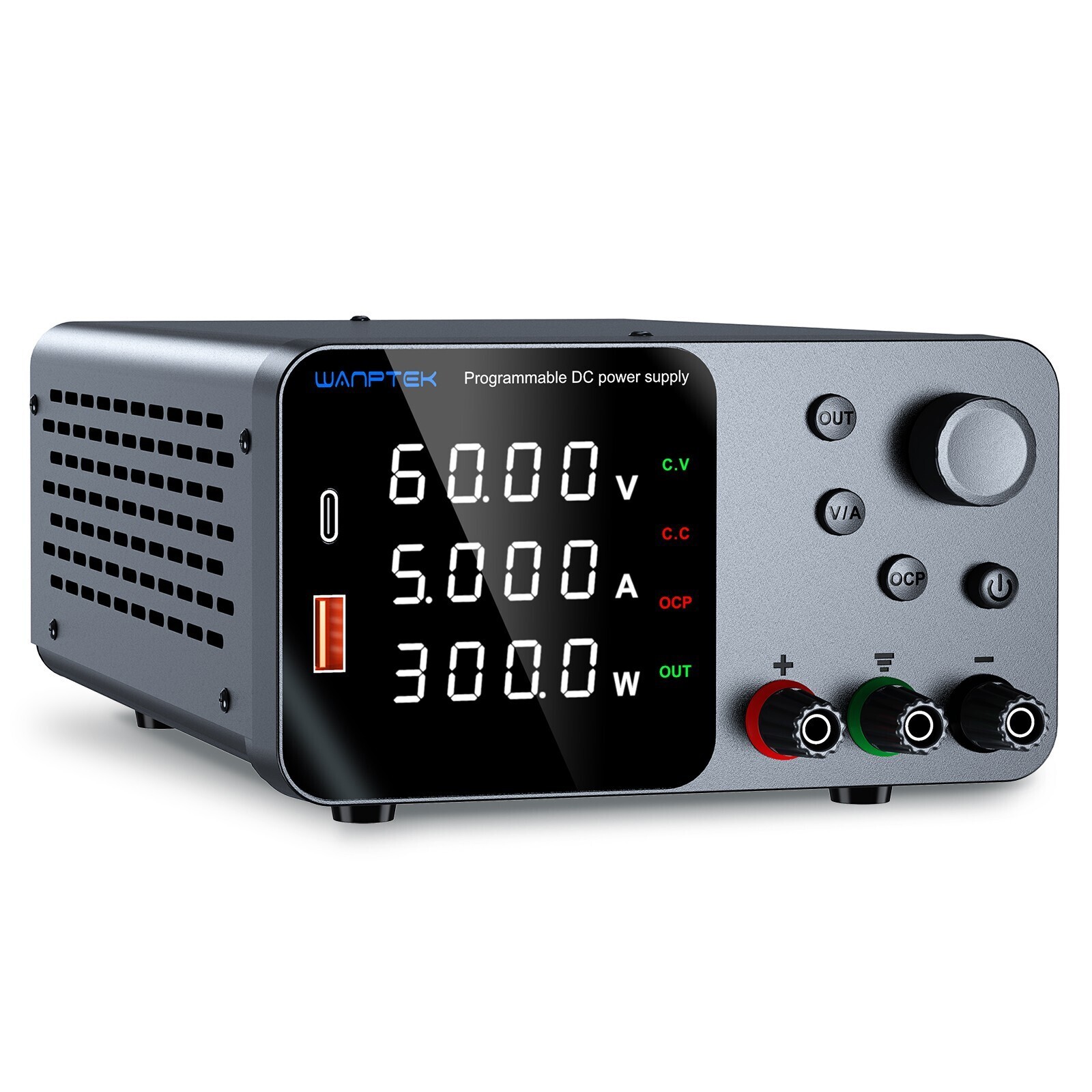 DC Adjustable 0-30V 60V 120V 160V 0-2A 3A 5A 10A Lab Variable Power Supply Bench