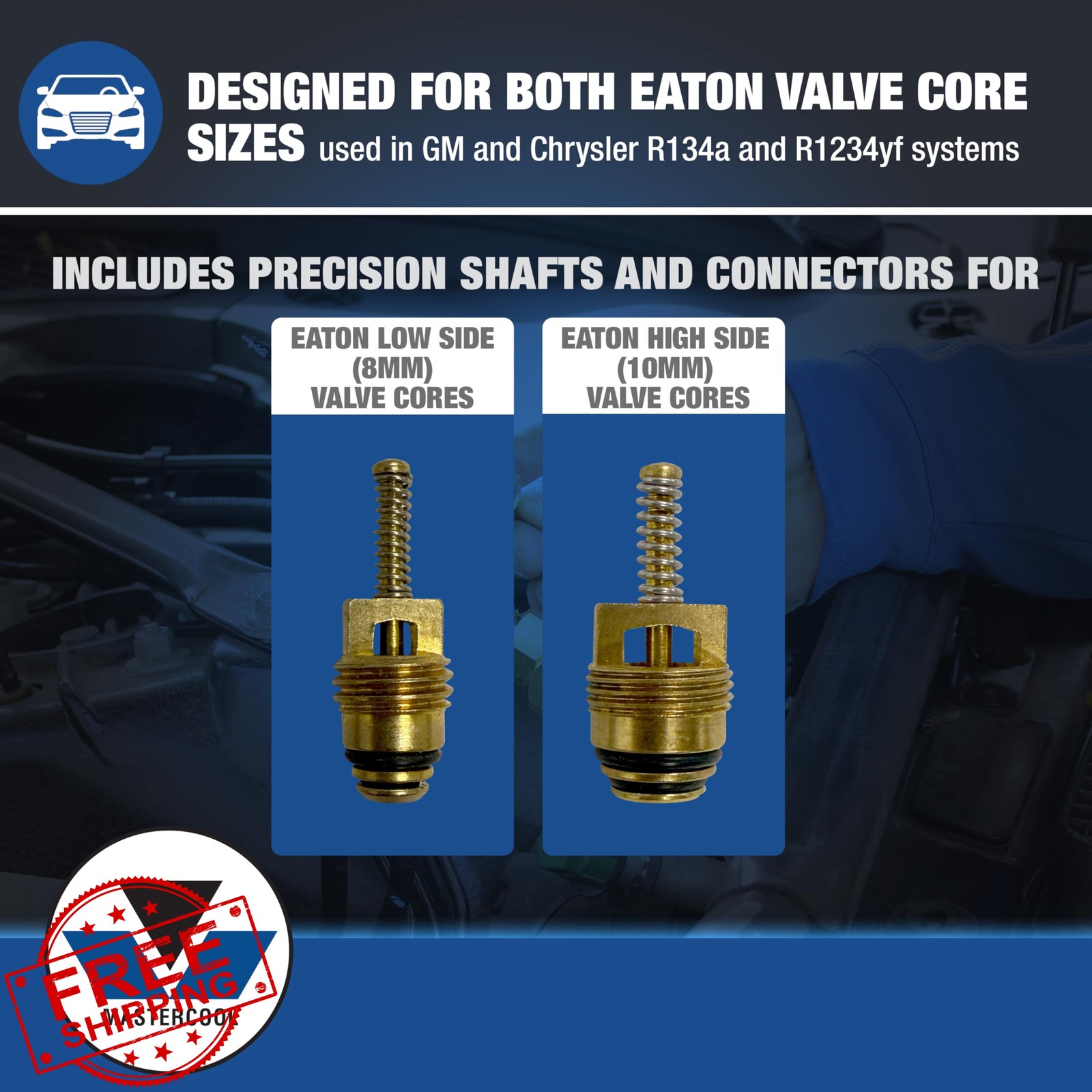 Mastercool Eaton R134a Valve Core Remover Installer