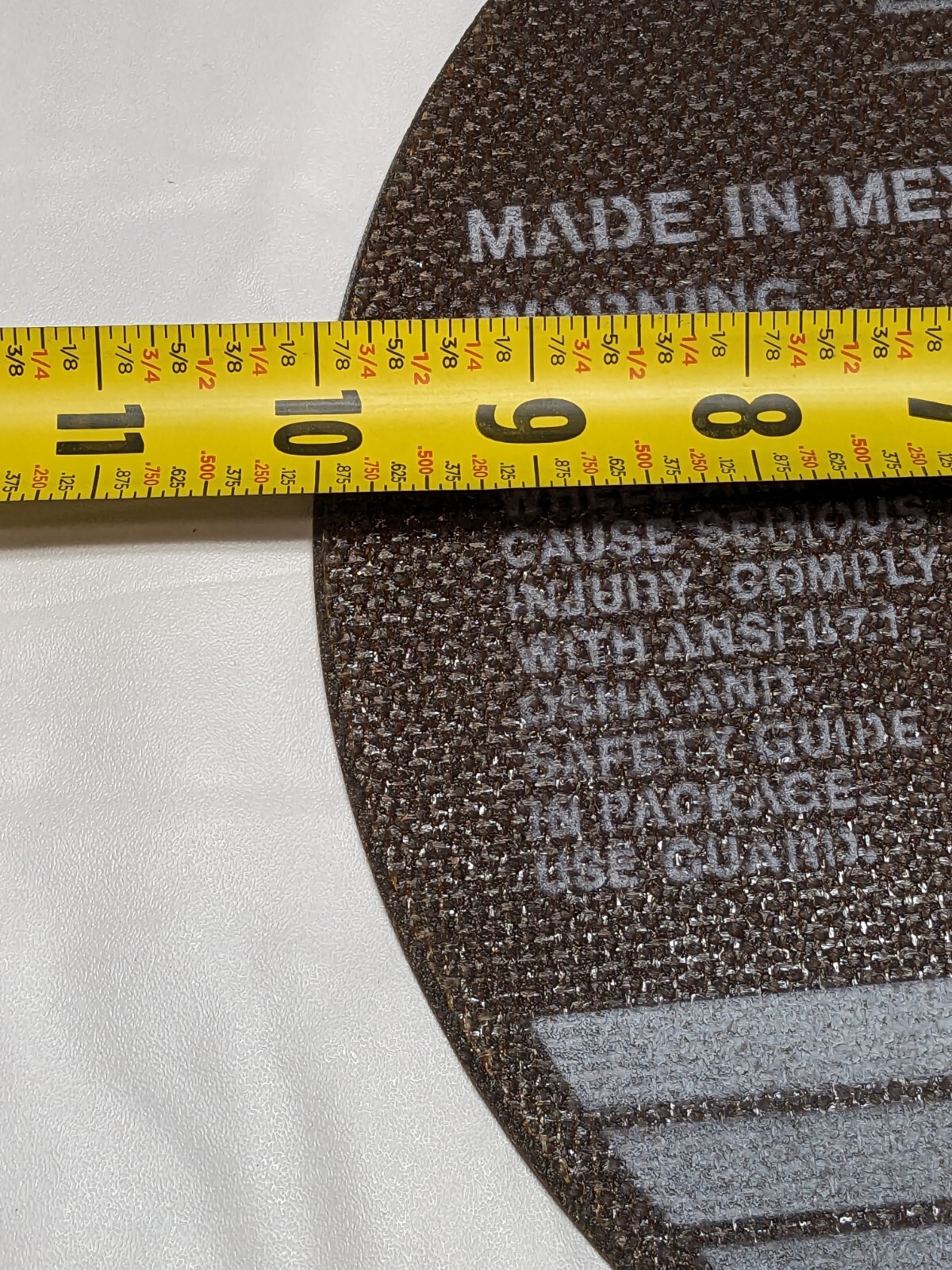 NORTON Cutoff Wheel Type 1 , 10" Dia, 0.0600" Thick, 5/8" Hole, A