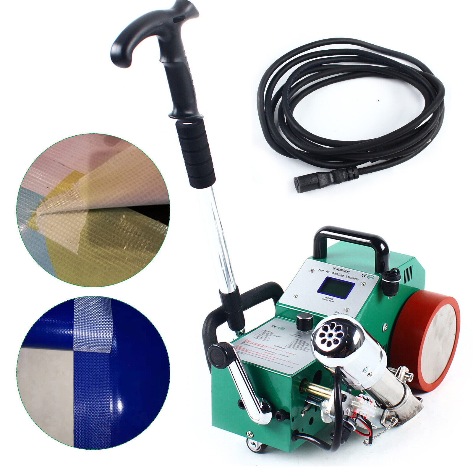 Welding Machine,Automatic PVC Banner Heat Jointer Plastic Fabric Welder Hot Air