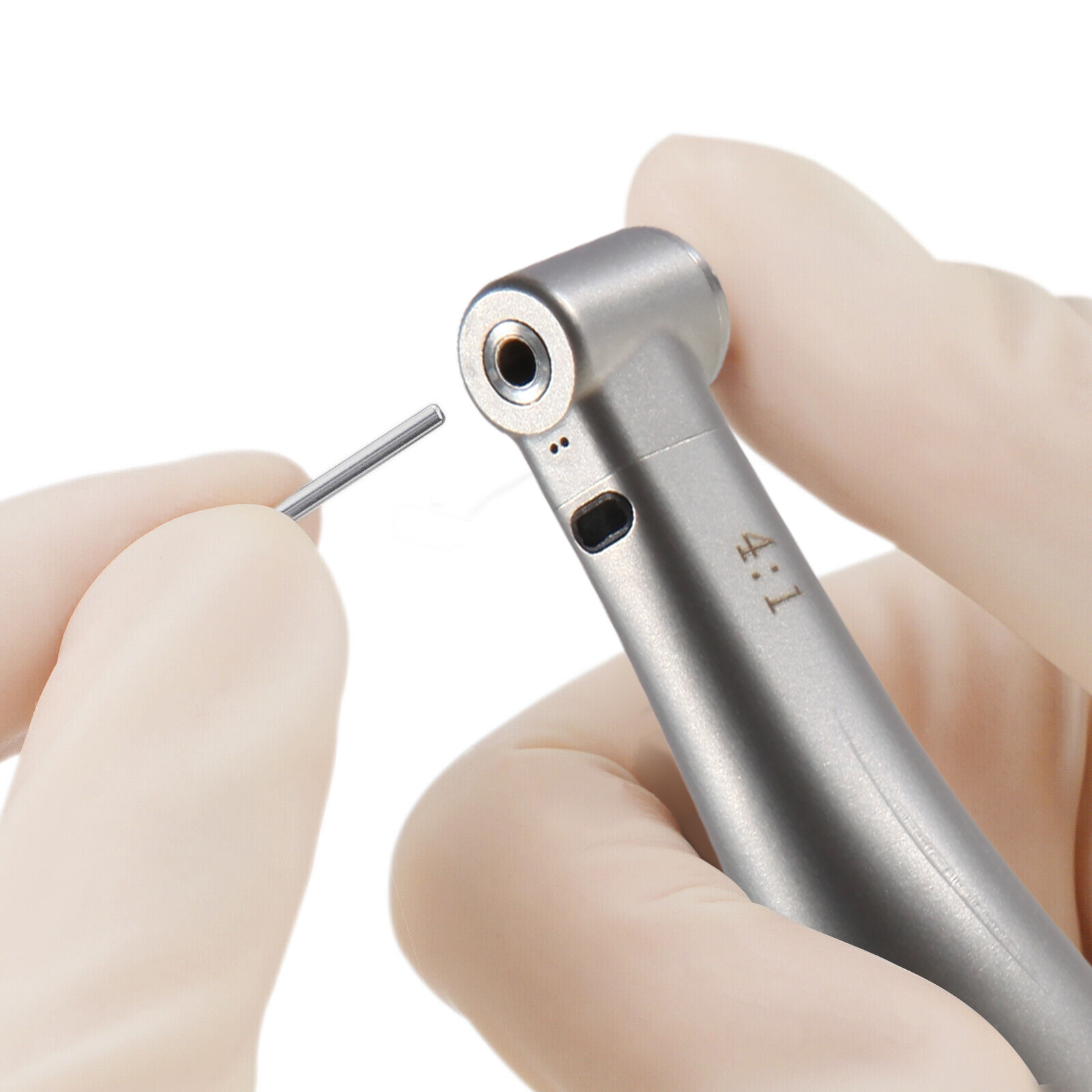 1-10pcs NSK Style Dental 4:1 Reduction Contra Angle Fiber Optic Handpiece DL