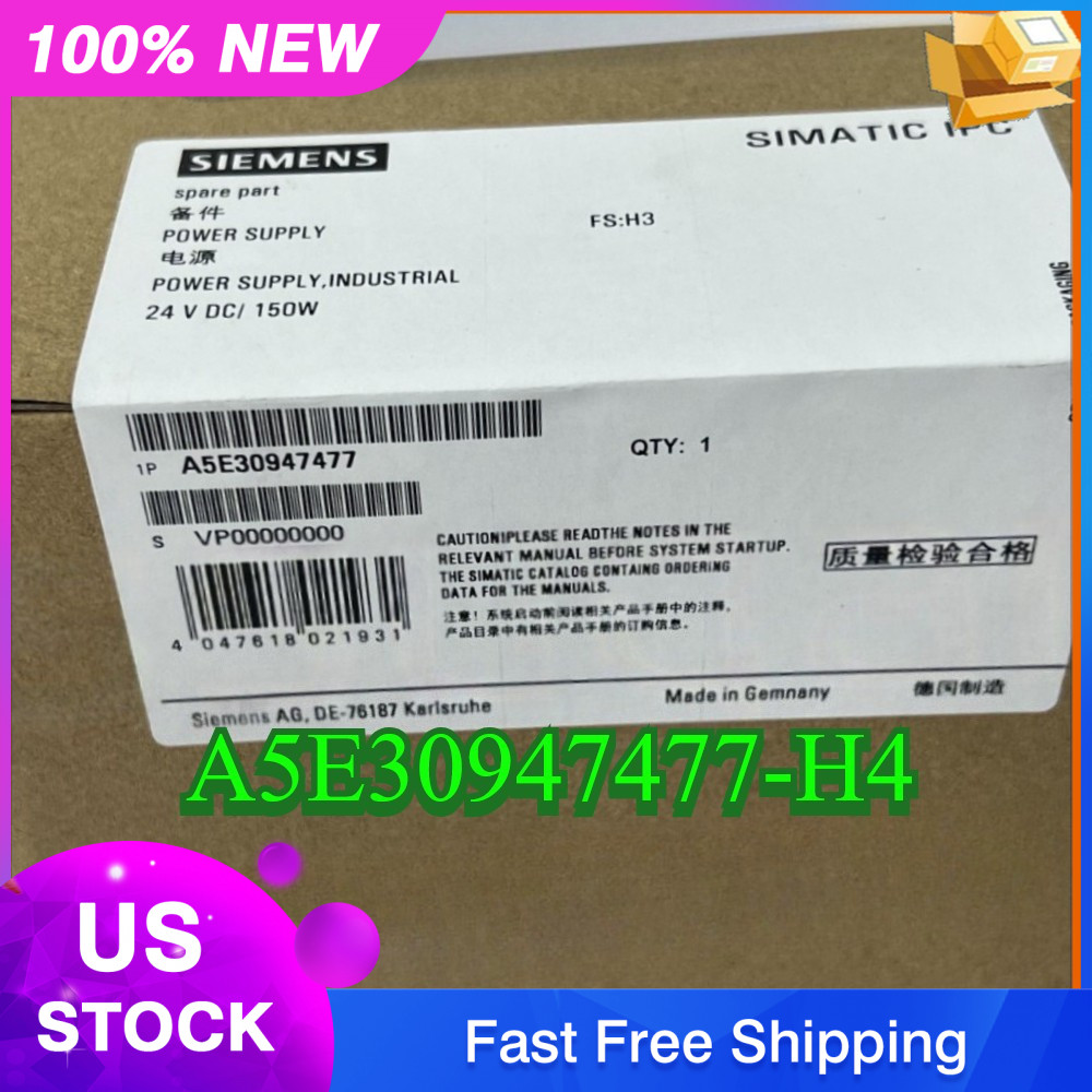 A5E30947477-H3 1PCS NEW Siemens Module Supply 1year warranty Good quality NEW