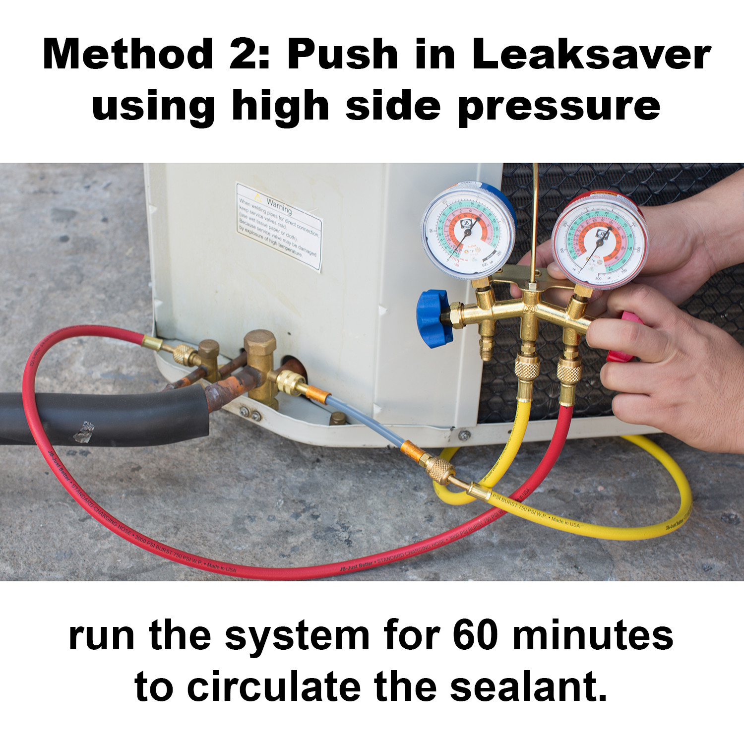 Leak Saver Direct Inject Refrigerant Leak Sealer 6 Pack HVAC & Automotive