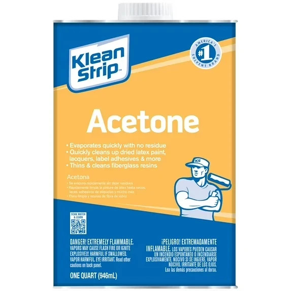 Klean Strip Acetone Special purpose Thinner 1 Quart