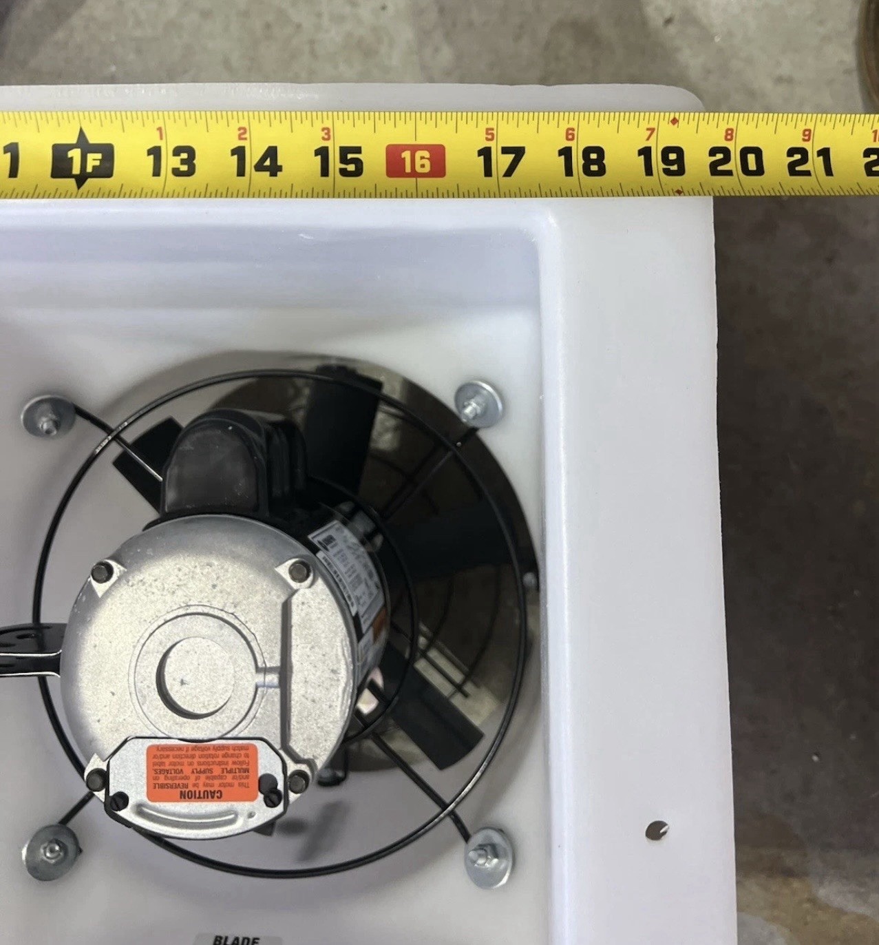 Schaefer PFM126P13 12″ Direct Drive Variable Speed Exhaust Fan