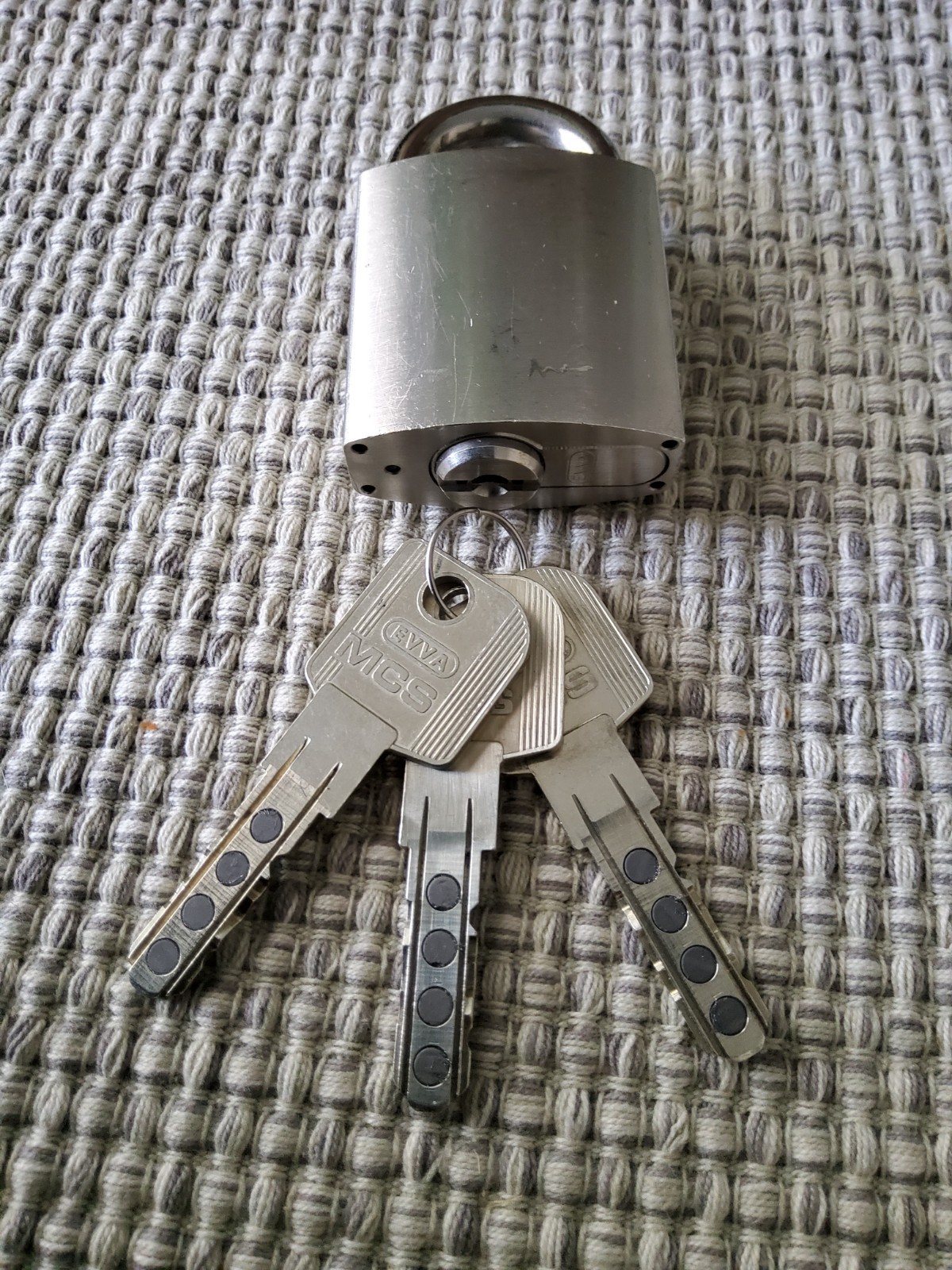 MCS EVVA PADLOCK, HIGH SECURITY PADLOCK