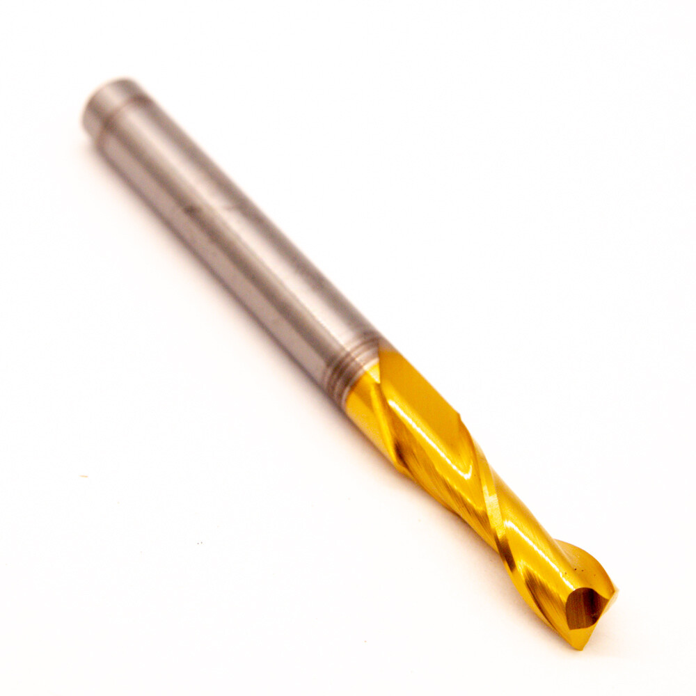 Hertel 74611088 Carbide Square End Mill 15/64″ 2FL TiN