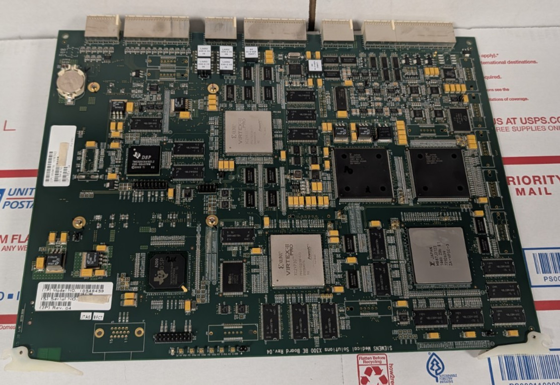 SIEMENS ACUSON ULTRASOUND X300 BE BOARD REV .04 10787423/10349439/10349560
