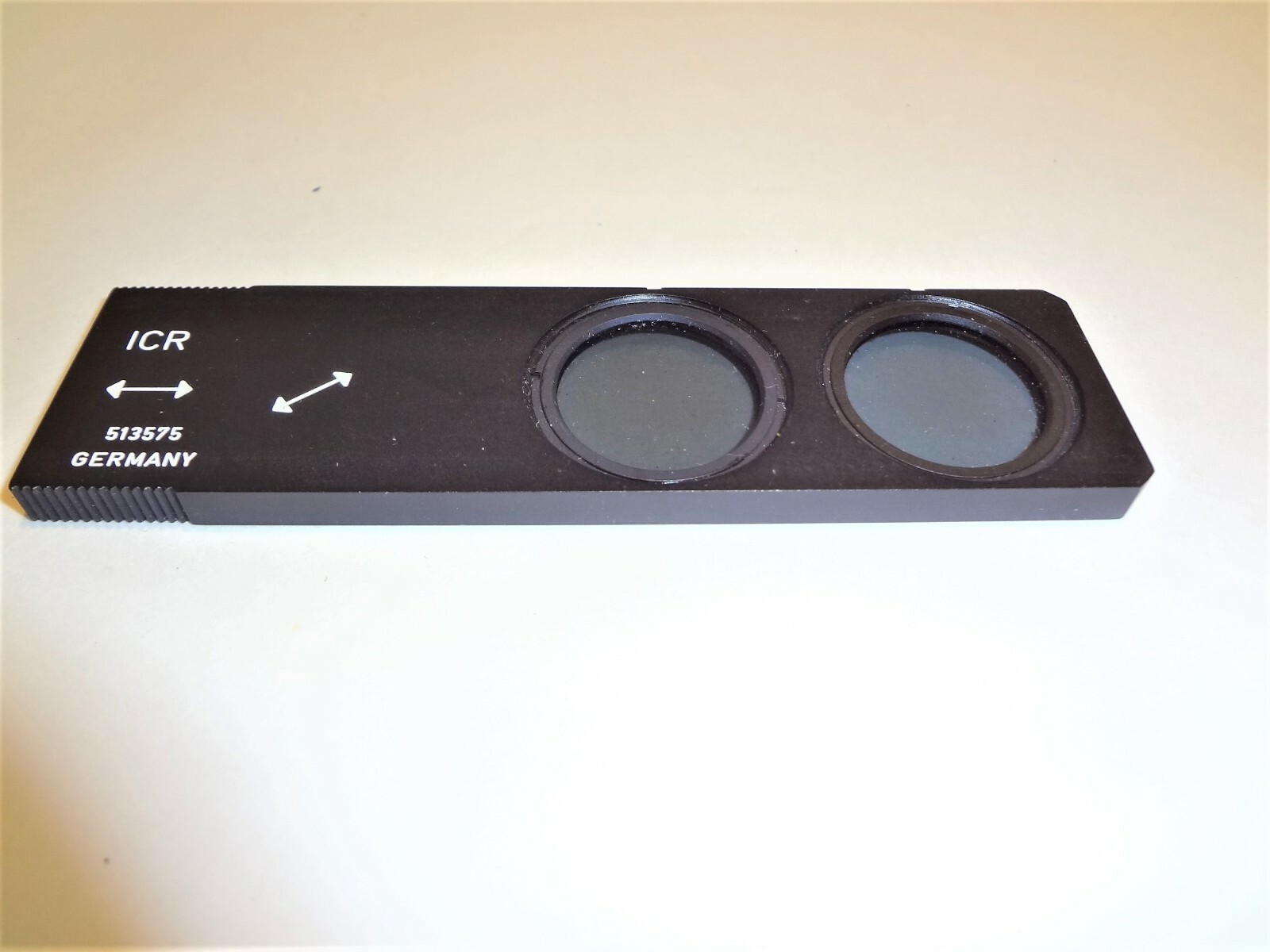 LEICA ICT POLARIZER-ANALYSER FOR MODULOPAK ILLUMINATOR PN 513575 LEITZ