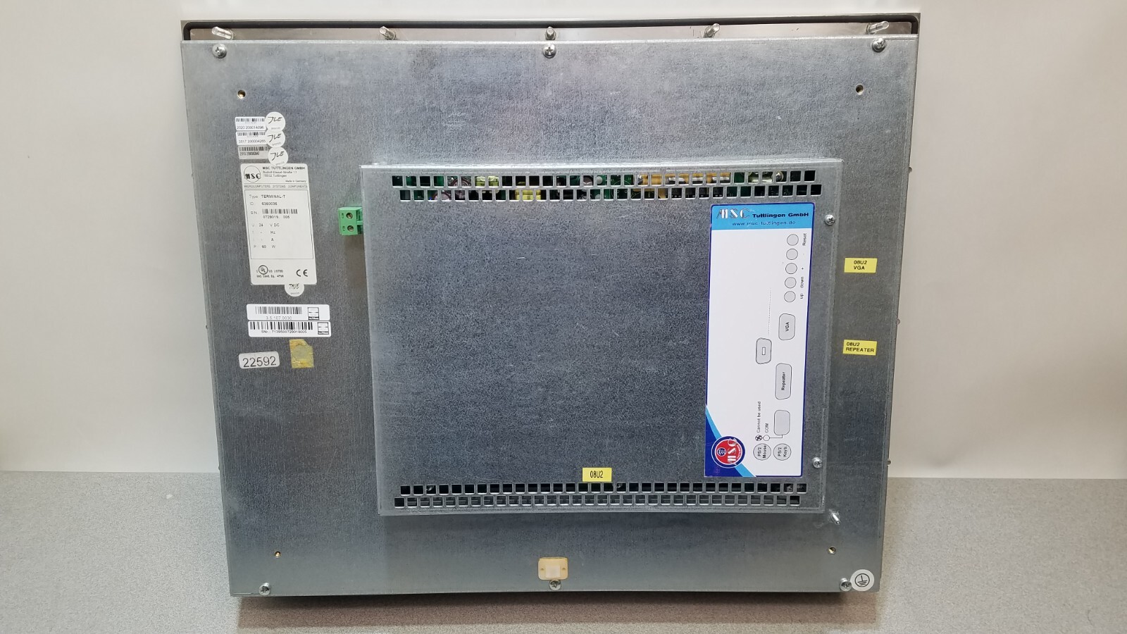 MSC Tuttlingen 18″ Industrial Touchscreen LCD Display Terminal-T HMI Panel