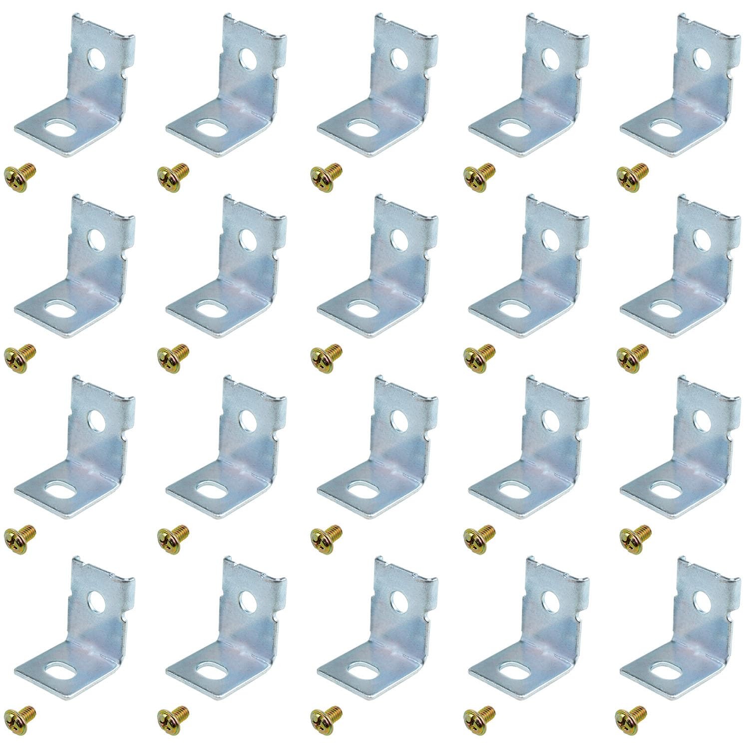 MHS012 Power Supply Fixing Bracket Kit Universal Switching PSU PC Case 20 PCS